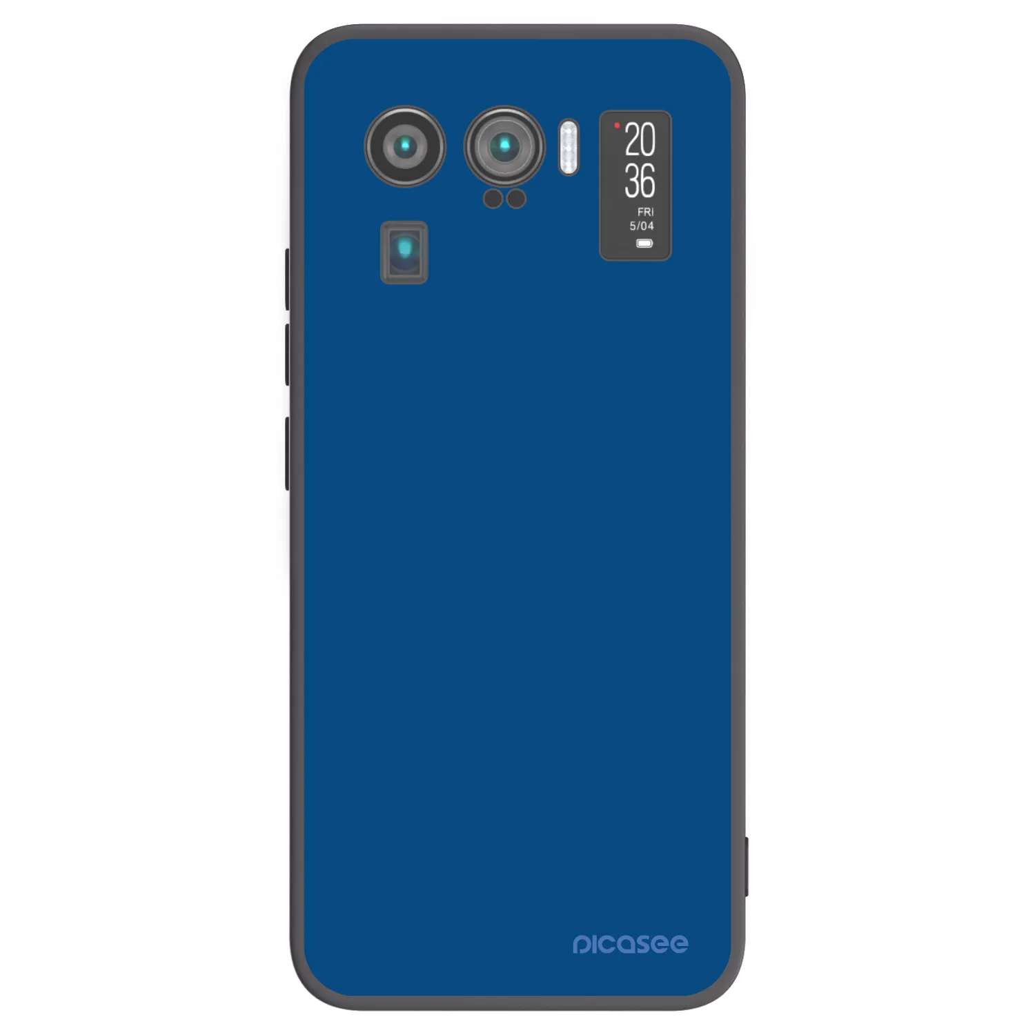 Picasee silikonový černý obal pro Xiaomi Mi 11 Ultra - Navy Blue