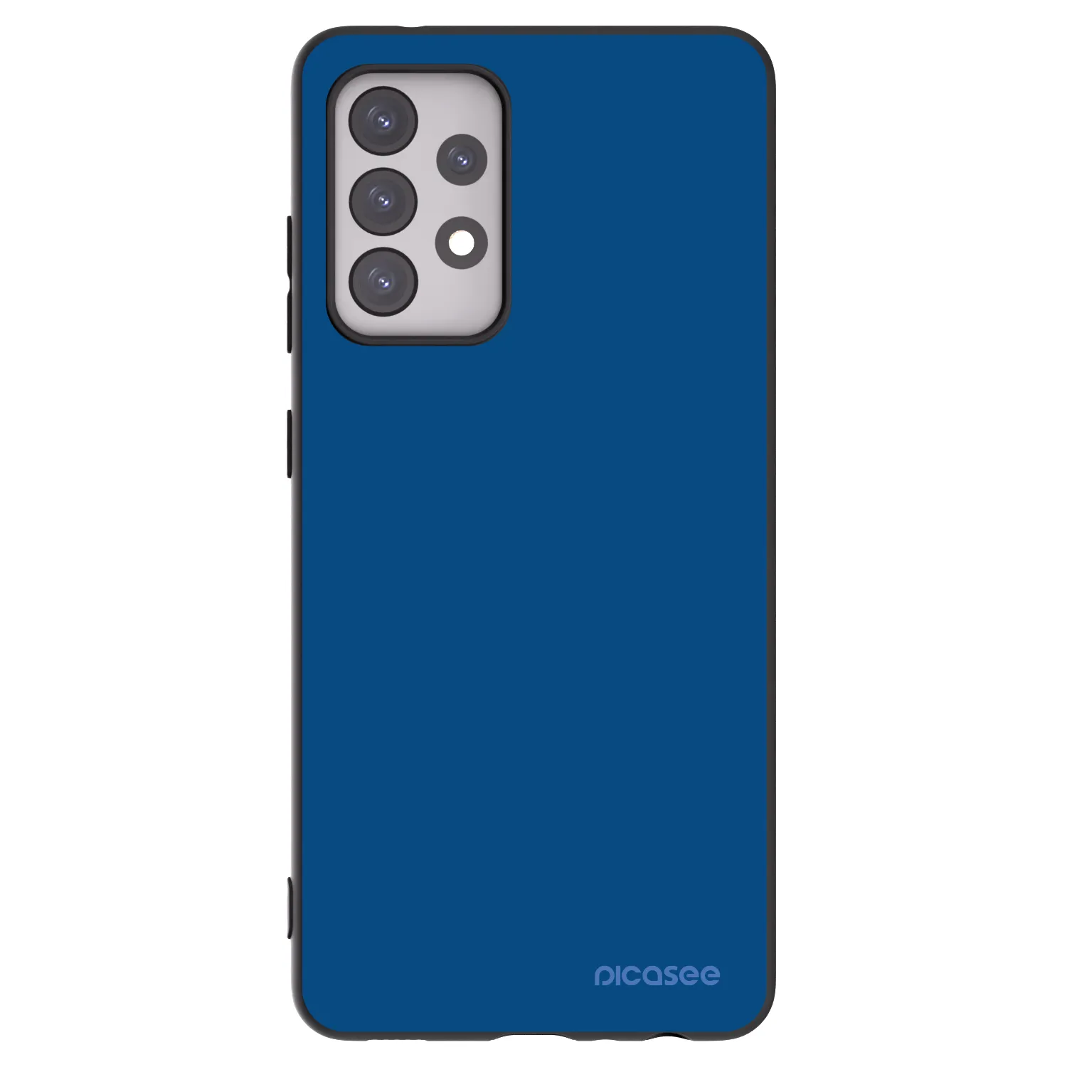 Picasee silikonový černý obal pro Samsung Galaxy A52s 5G A528B - Navy Blue