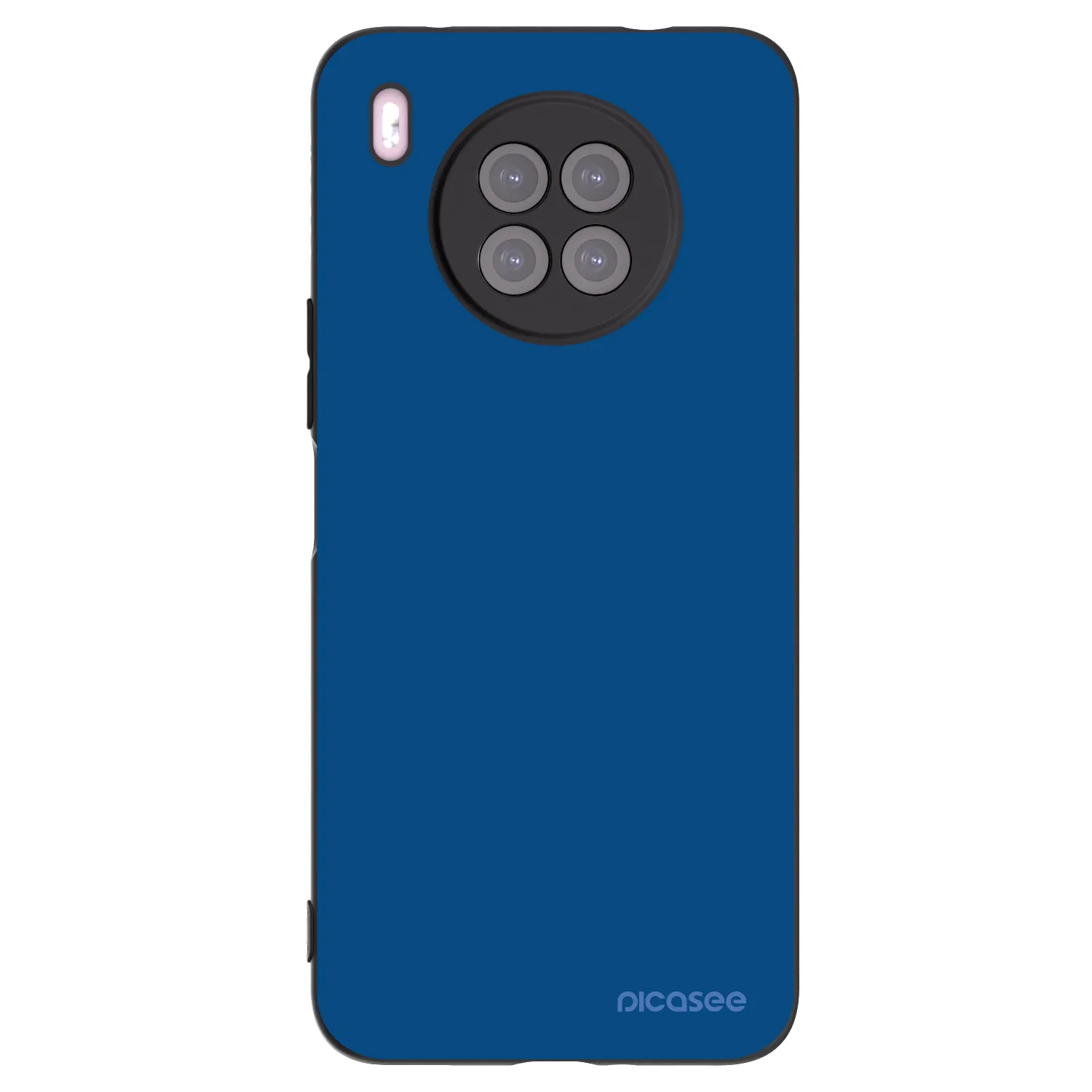 Picasee silikonový černý obal pro Huawei Nova 8i - Navy Blue
