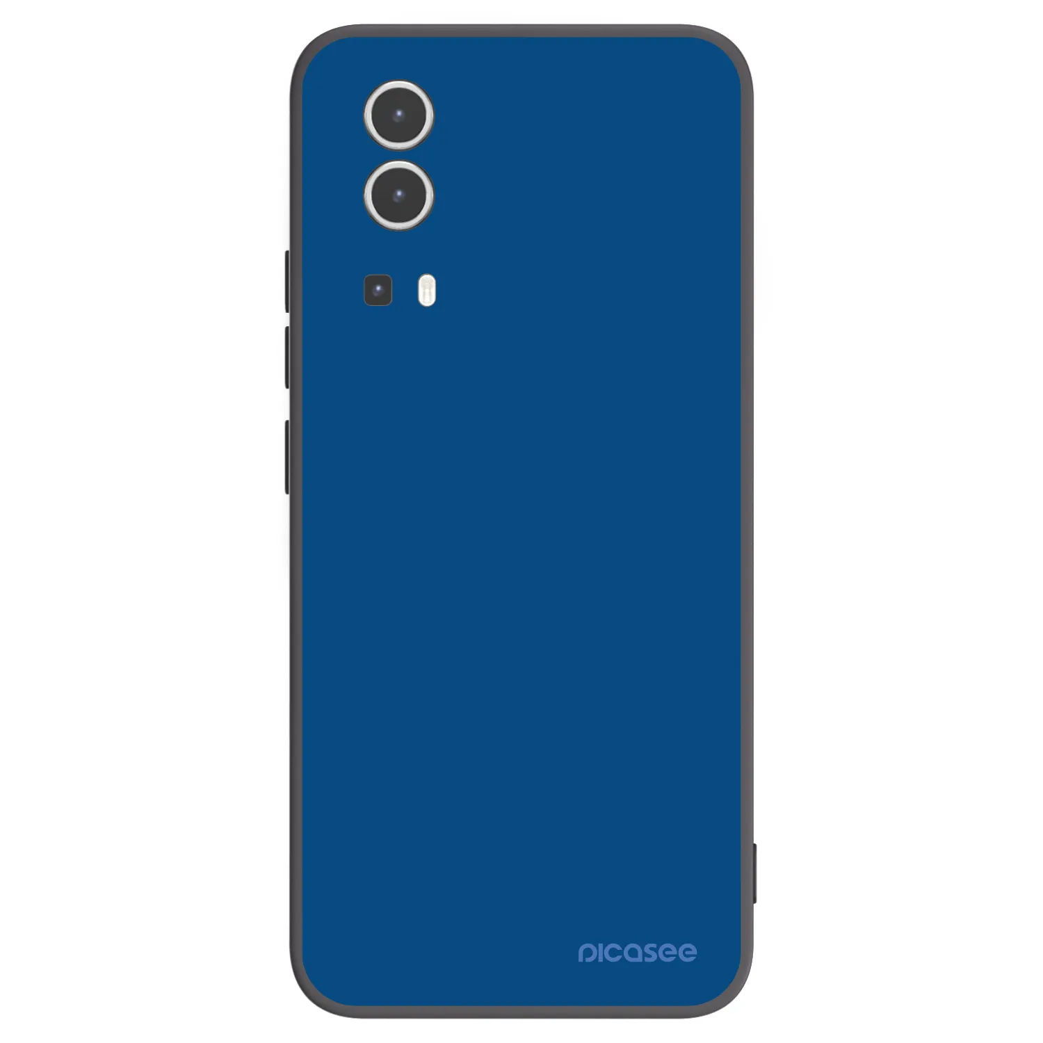 Picasee silikonový černý obal pro Vivo Y72 5G - Navy Blue