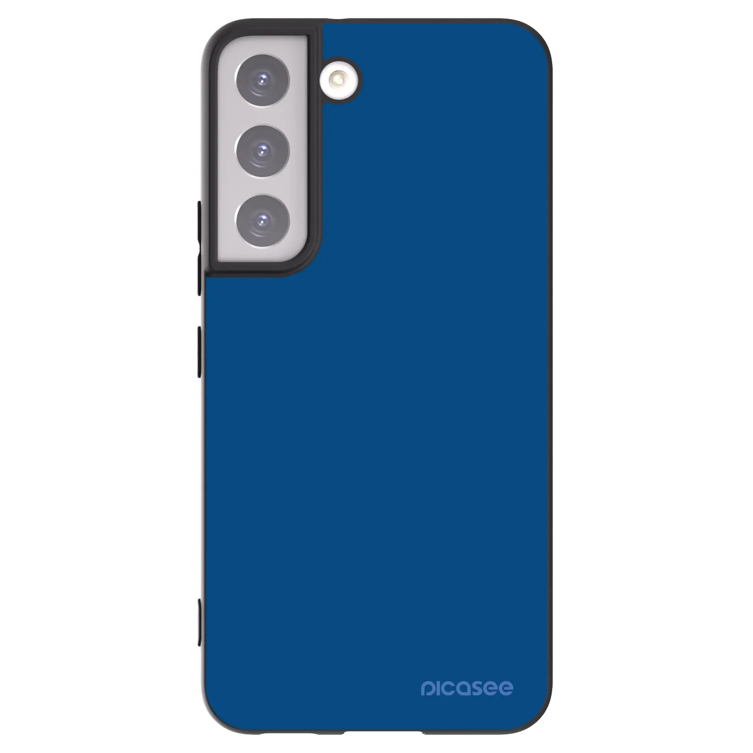 Picasee silikonový černý obal pro Samsung Galaxy S22 5G - Navy Blue