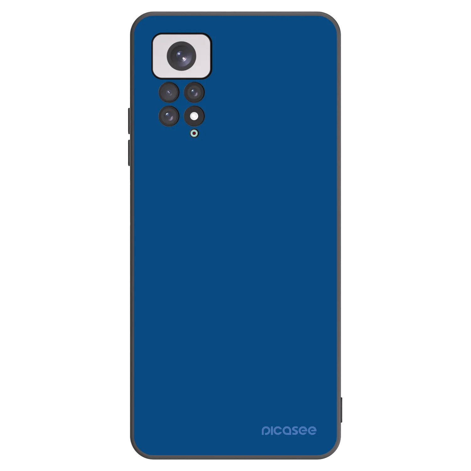 Picasee silikonový černý obal pro Xiaomi Redmi Note 11 - Navy Blue