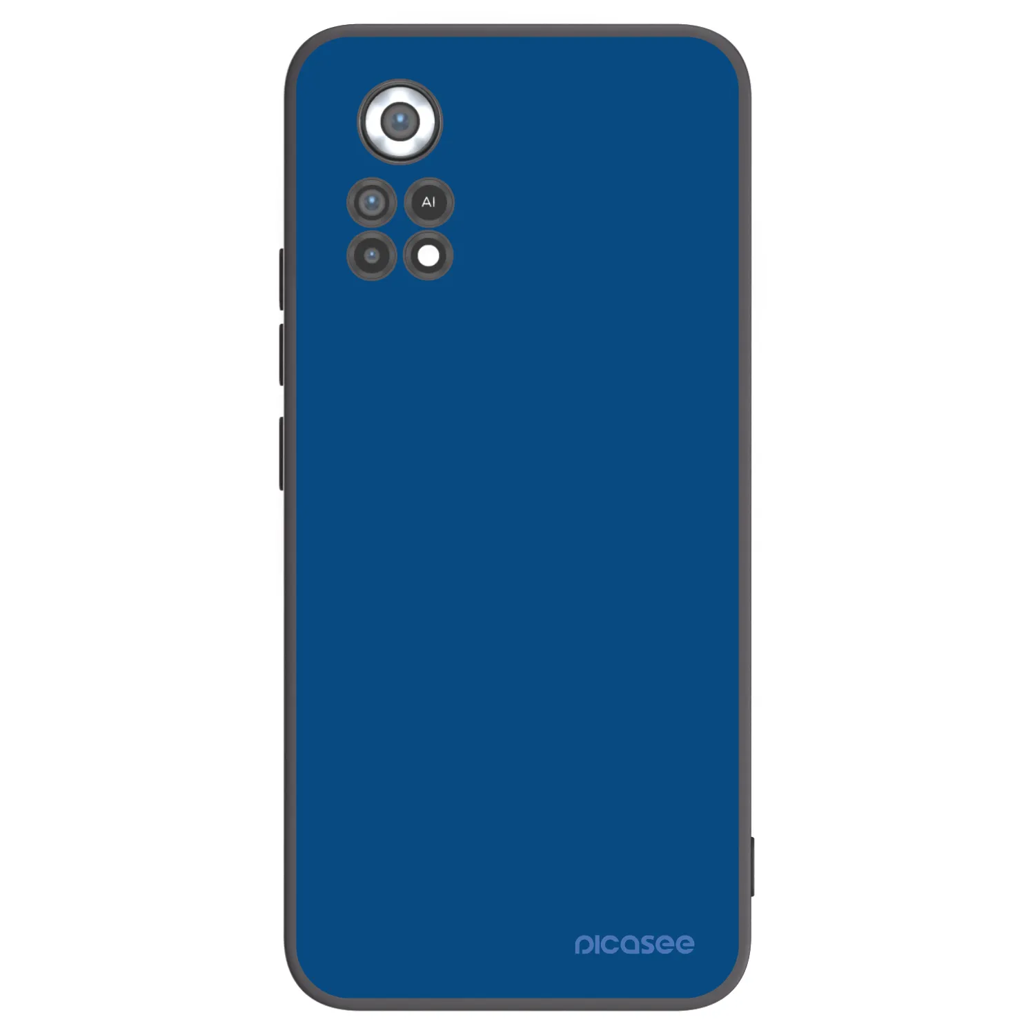 Picasee silikonový černý obal pro Xiaomi Poco X4 Pro 5G - Navy Blue