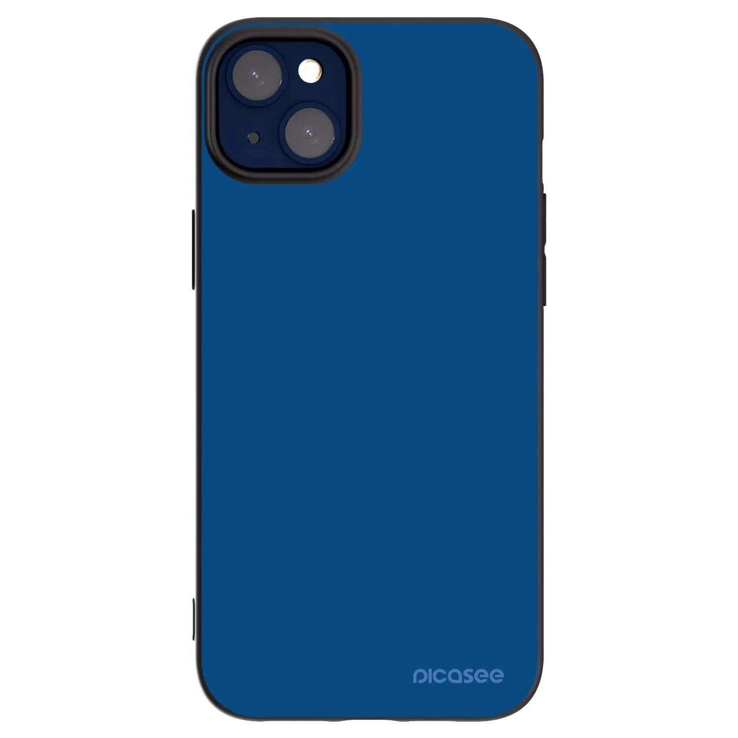 Picasee silikonový černý obal pro Apple iPhone 14 Plus - Navy Blue