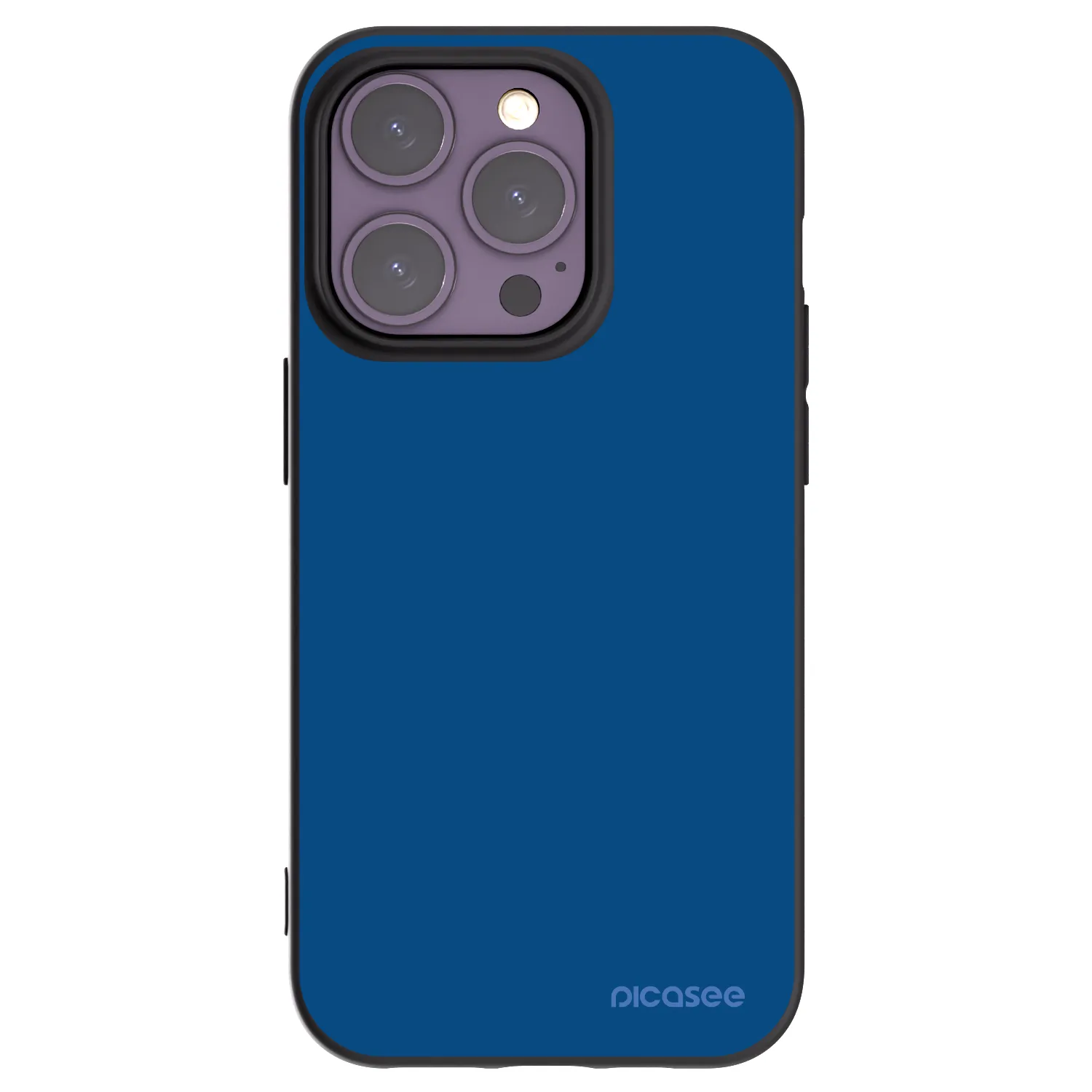 Picasee silikonový černý obal pro Apple iPhone 14 Pro - Navy Blue