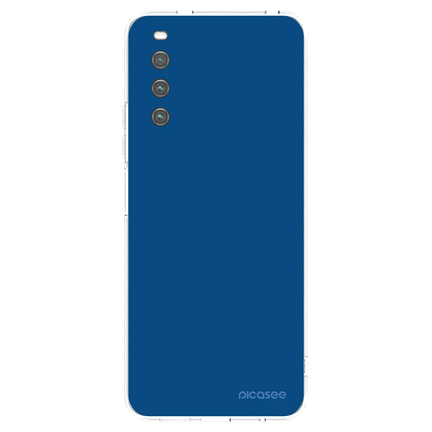 Picasee silikonový průhledný obal pro Sony Xperia 10 IV 5G - Navy Blue