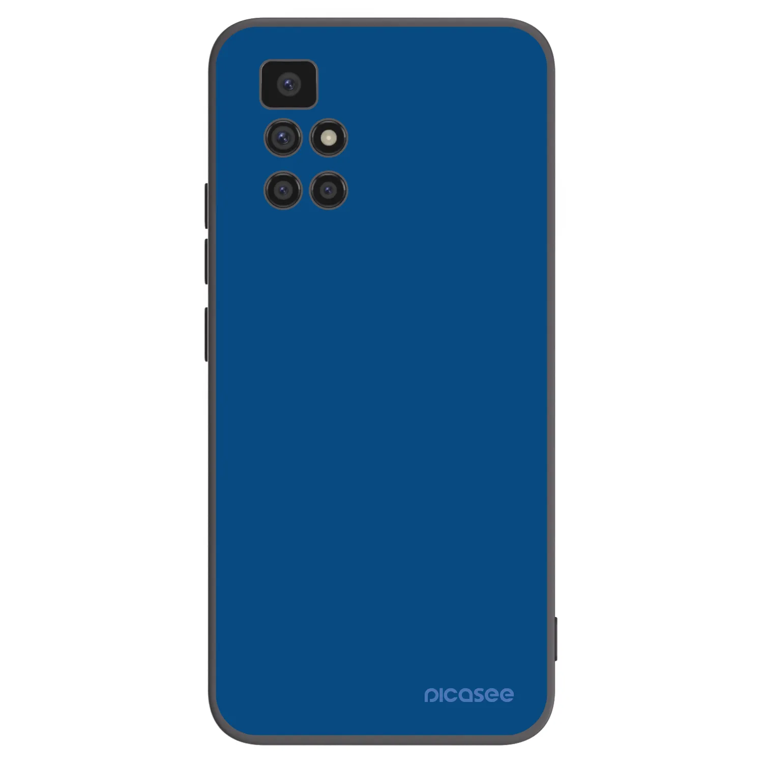 Picasee silikonový černý obal pro Xiaomi Redmi 10 (2022) - Navy Blue
