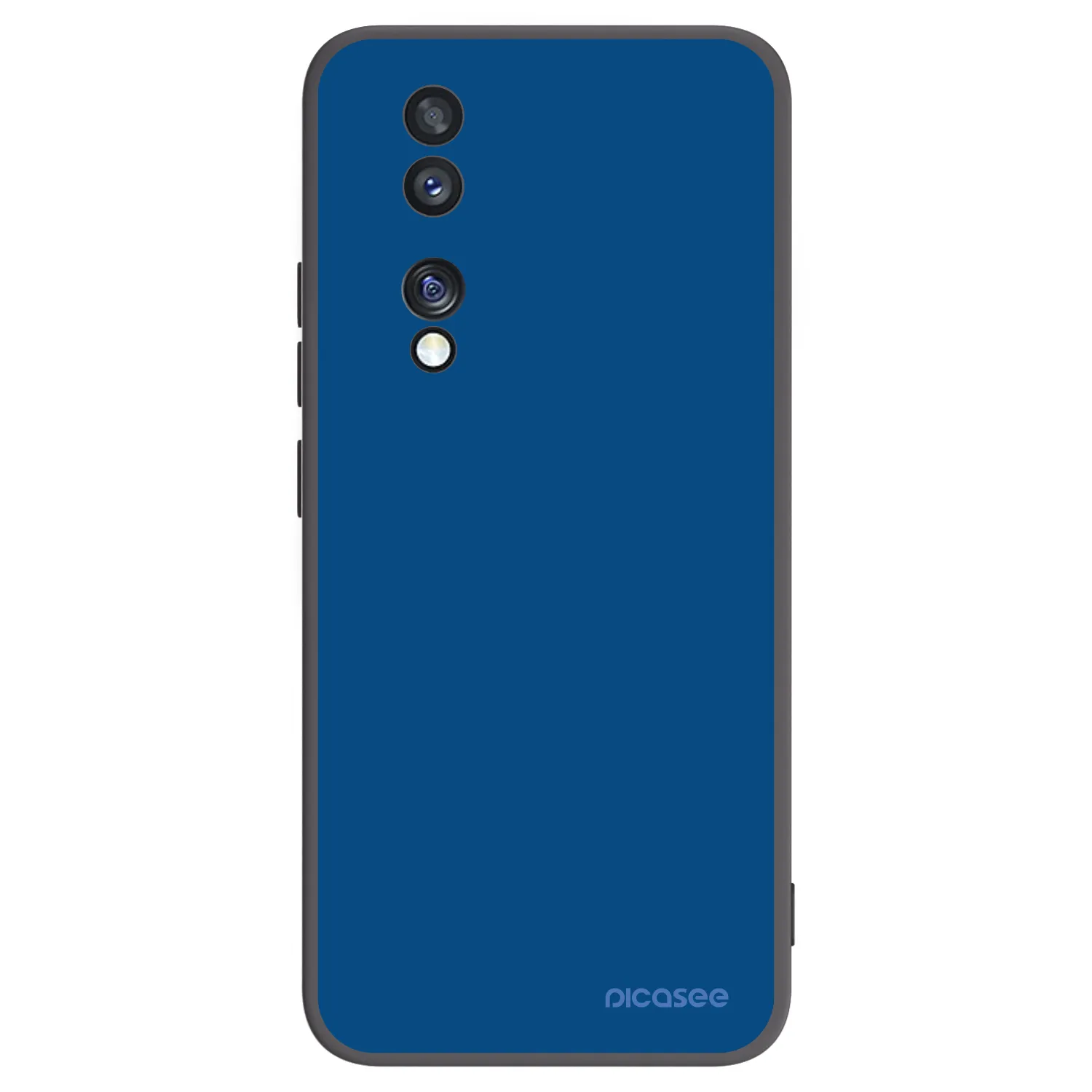 Picasee silikonový černý obal pro Honor 70 - Navy Blue