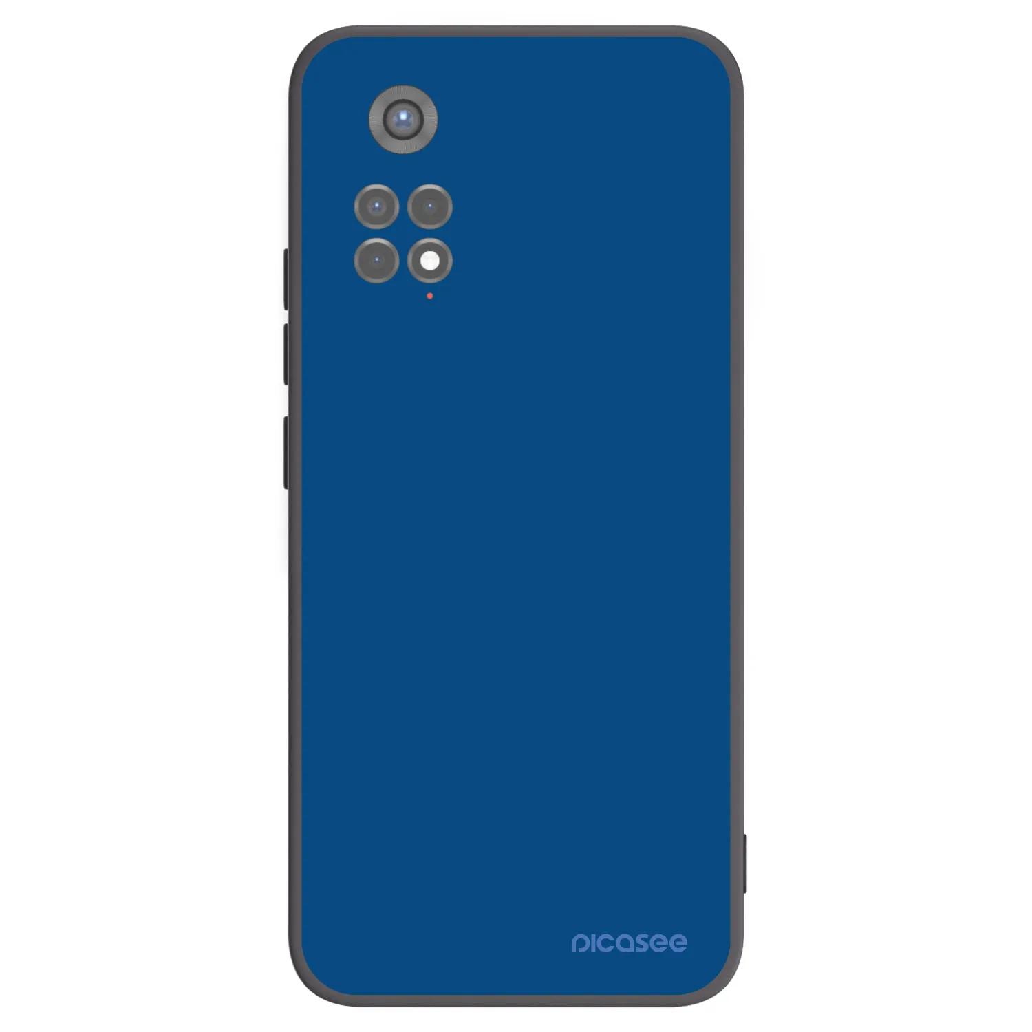 Picasee silikonový černý obal pro Xiaomi Redmi Note 11S 5G - Navy Blue