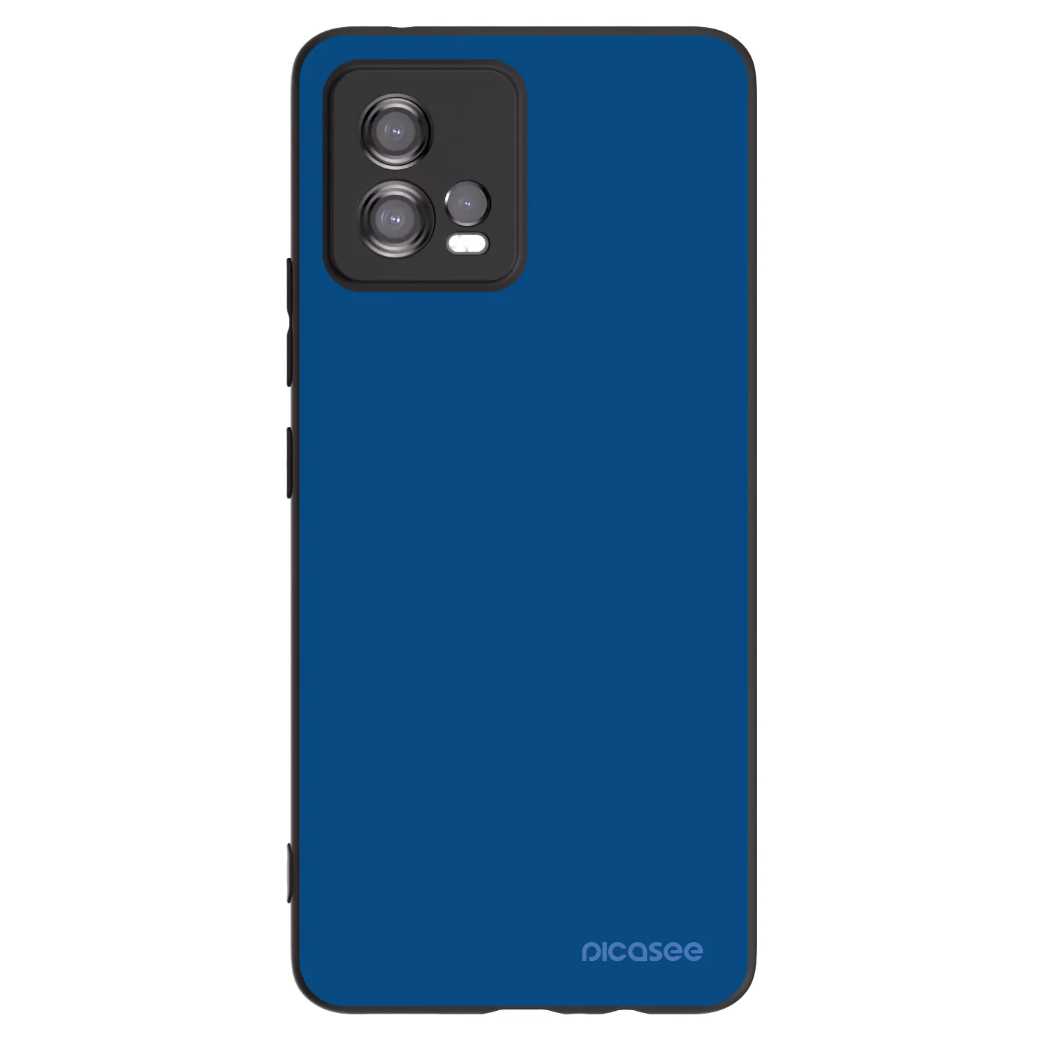 Picasee silikonový černý obal pro Motorola Moto G72 - Navy Blue