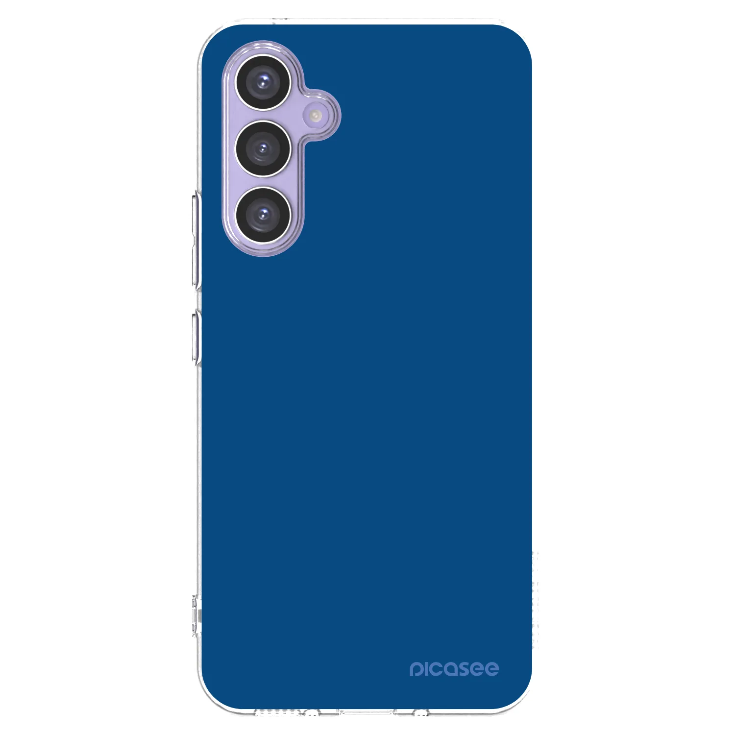 Picasee silikonový průhledný obal pro Samsung Galaxy A54 5G A546B - Navy Blue