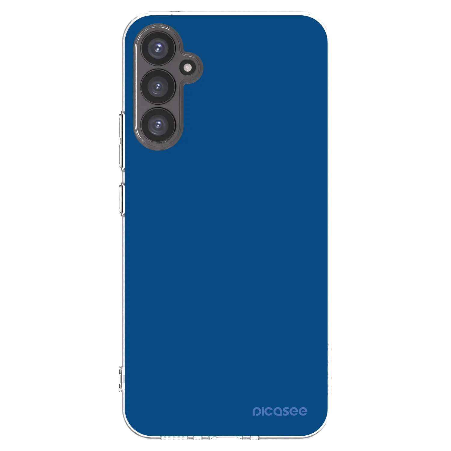 Picasee silikonový průhledný obal pro Samsung Galaxy A34 5G A346B - Navy Blue