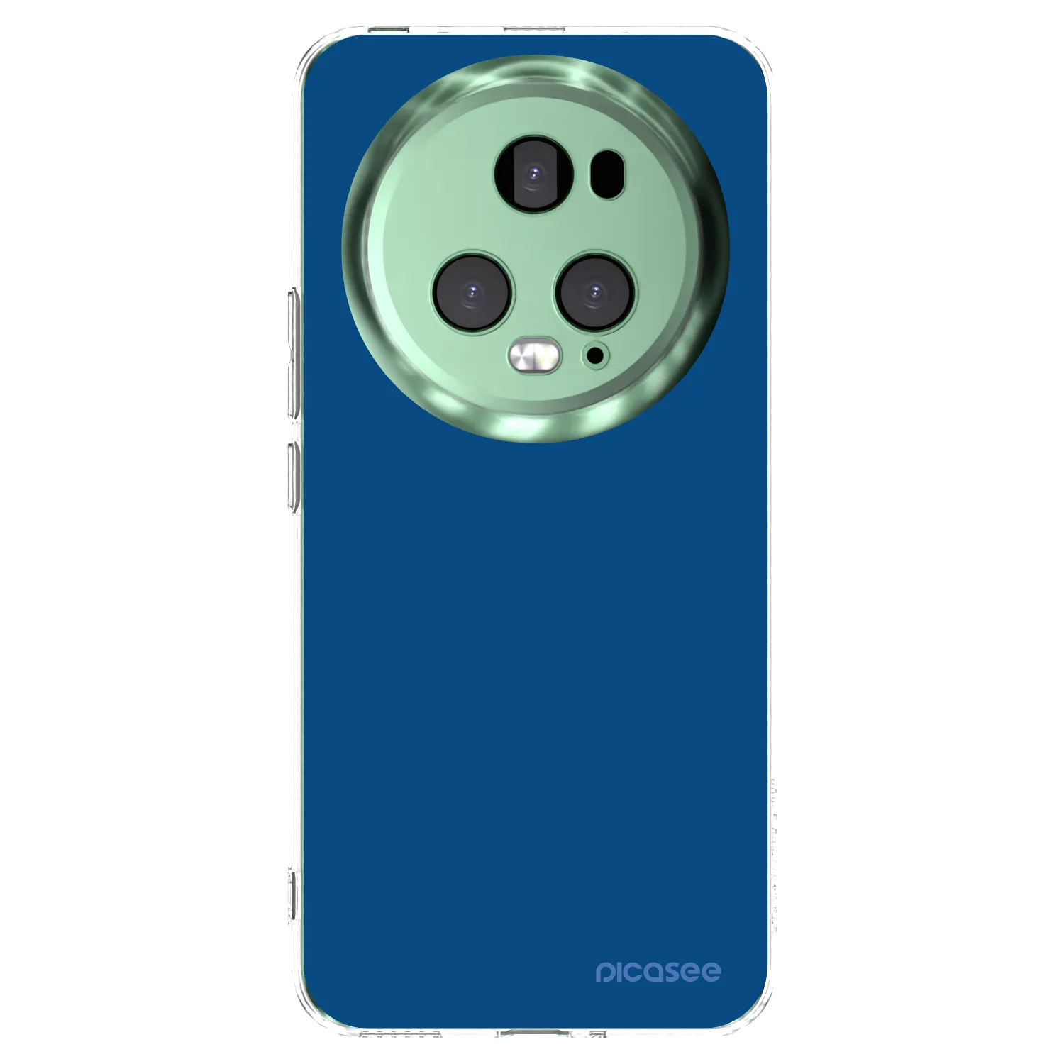 Picasee silikonový průhledný obal pro Honor Magic5 Pro - Navy Blue