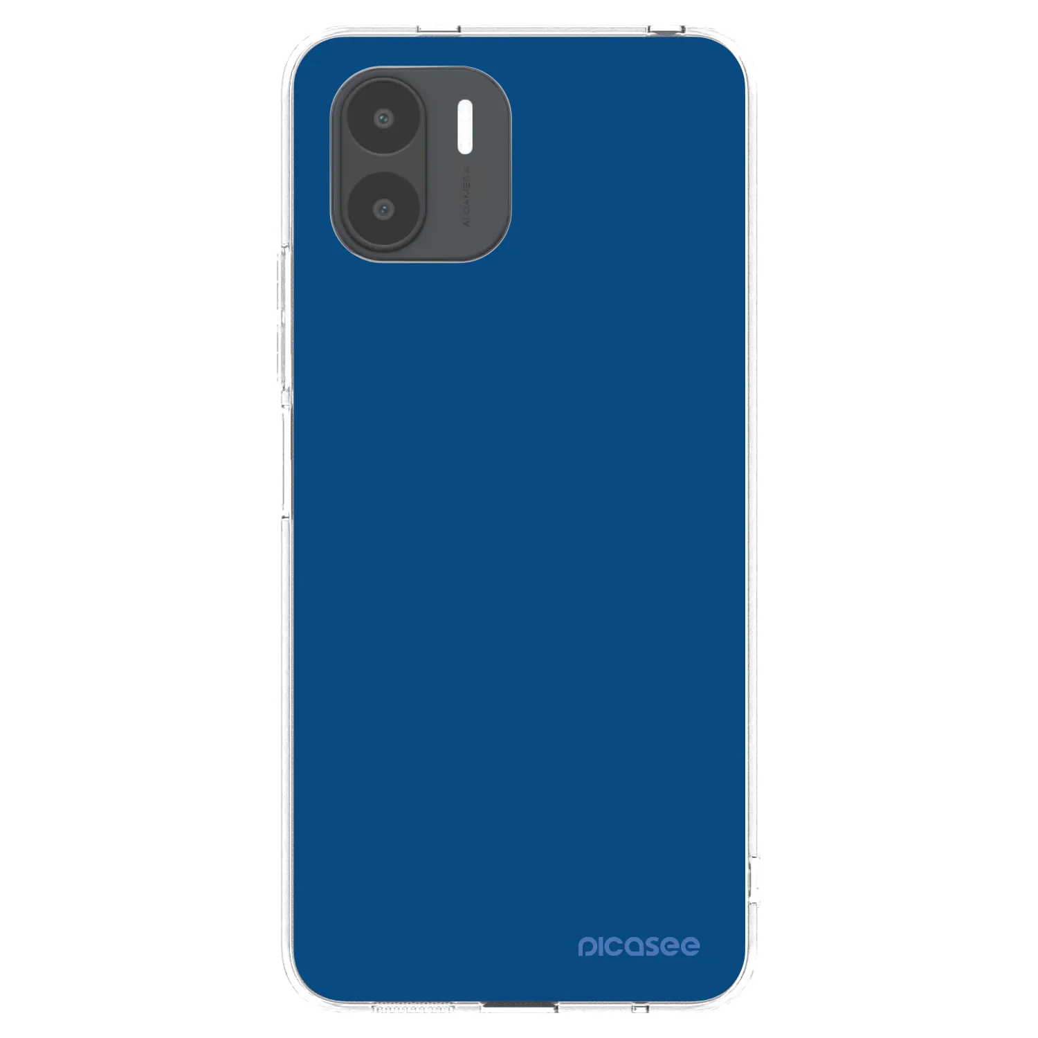 Picasee silikonový průhledný obal pro Xiaomi Redmi A2 - Navy Blue