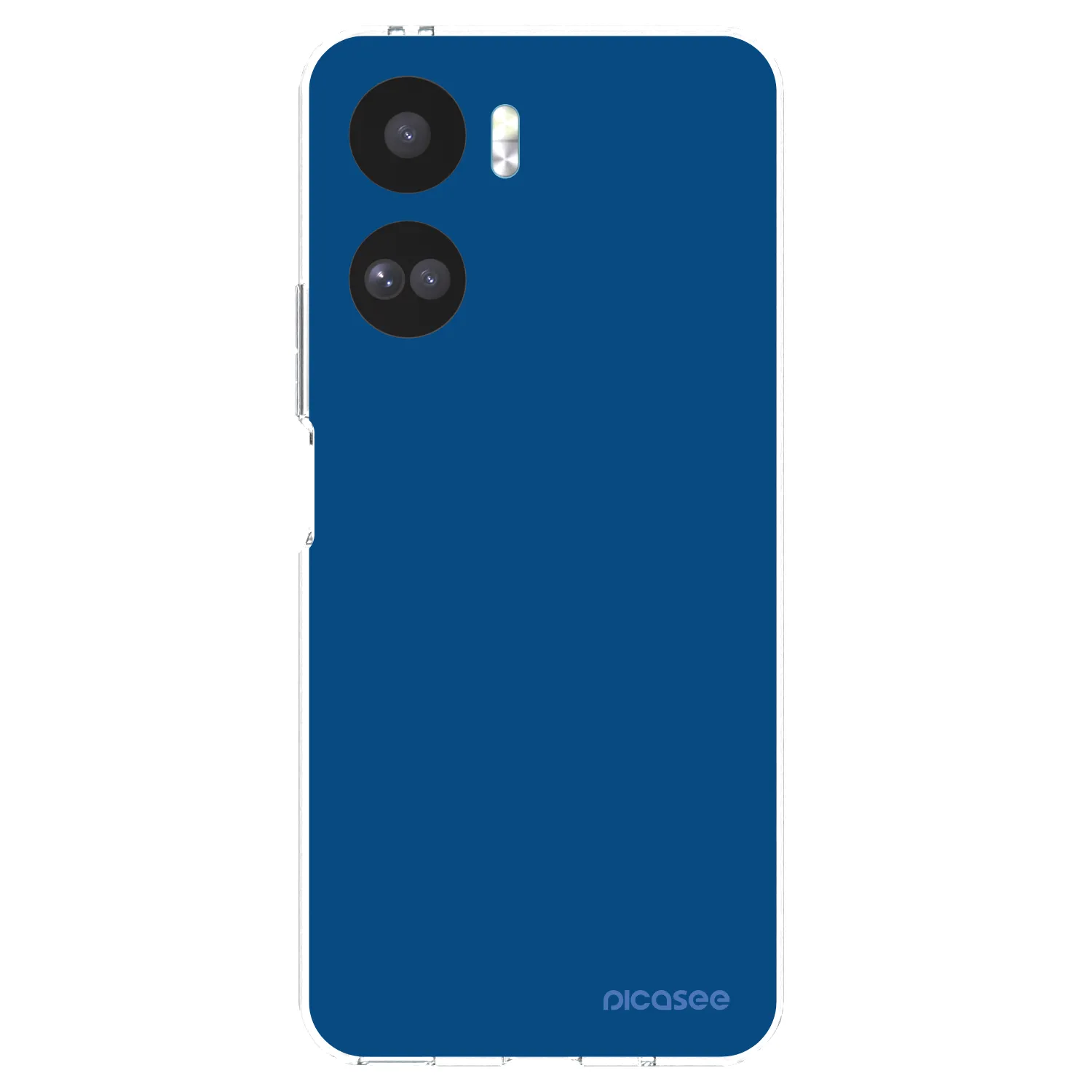 Picasee silikonový průhledný obal pro Honor 90 Lite 5G - Navy Blue