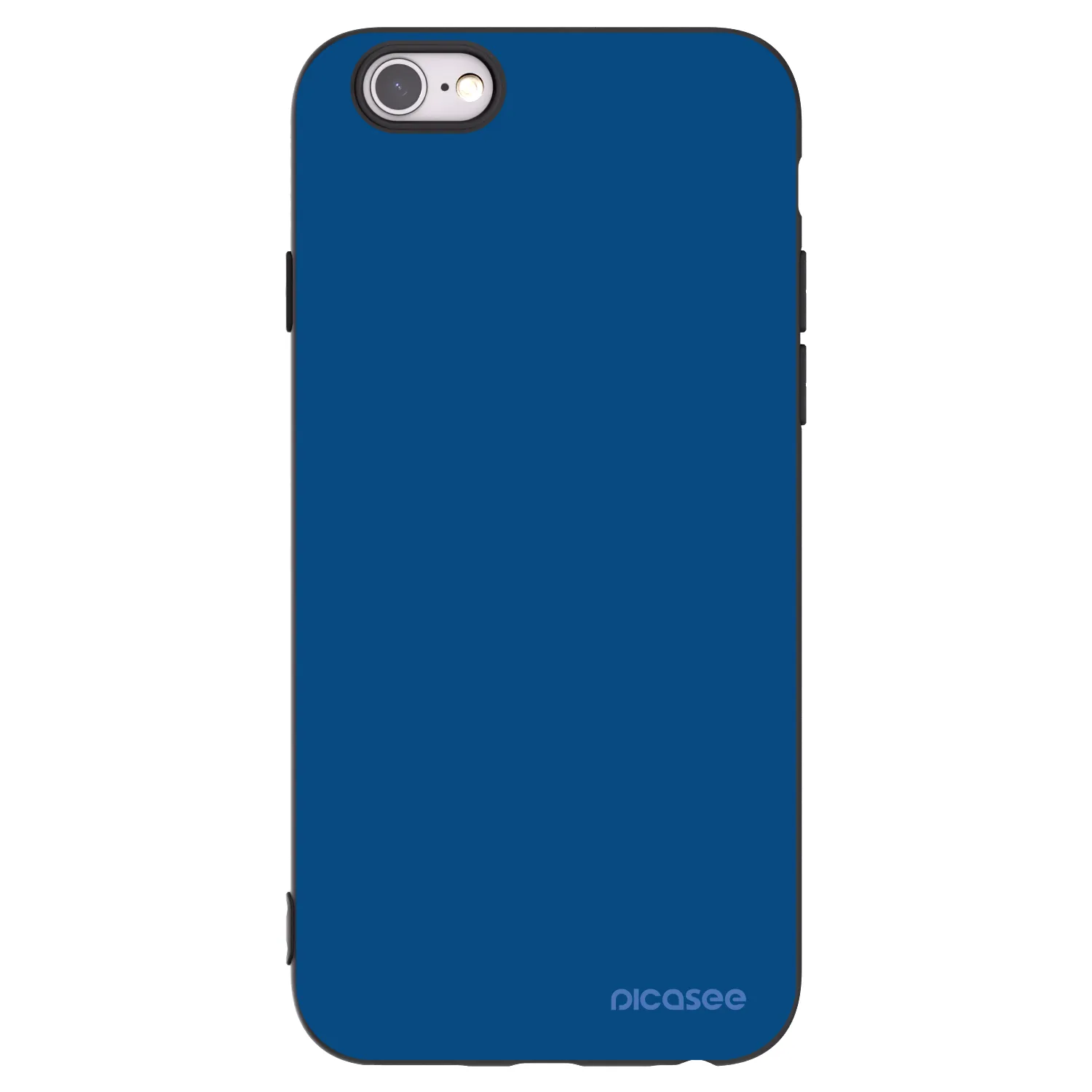 Picasee silikonový černý obal pro Apple iPhone 6/6S - Navy Blue