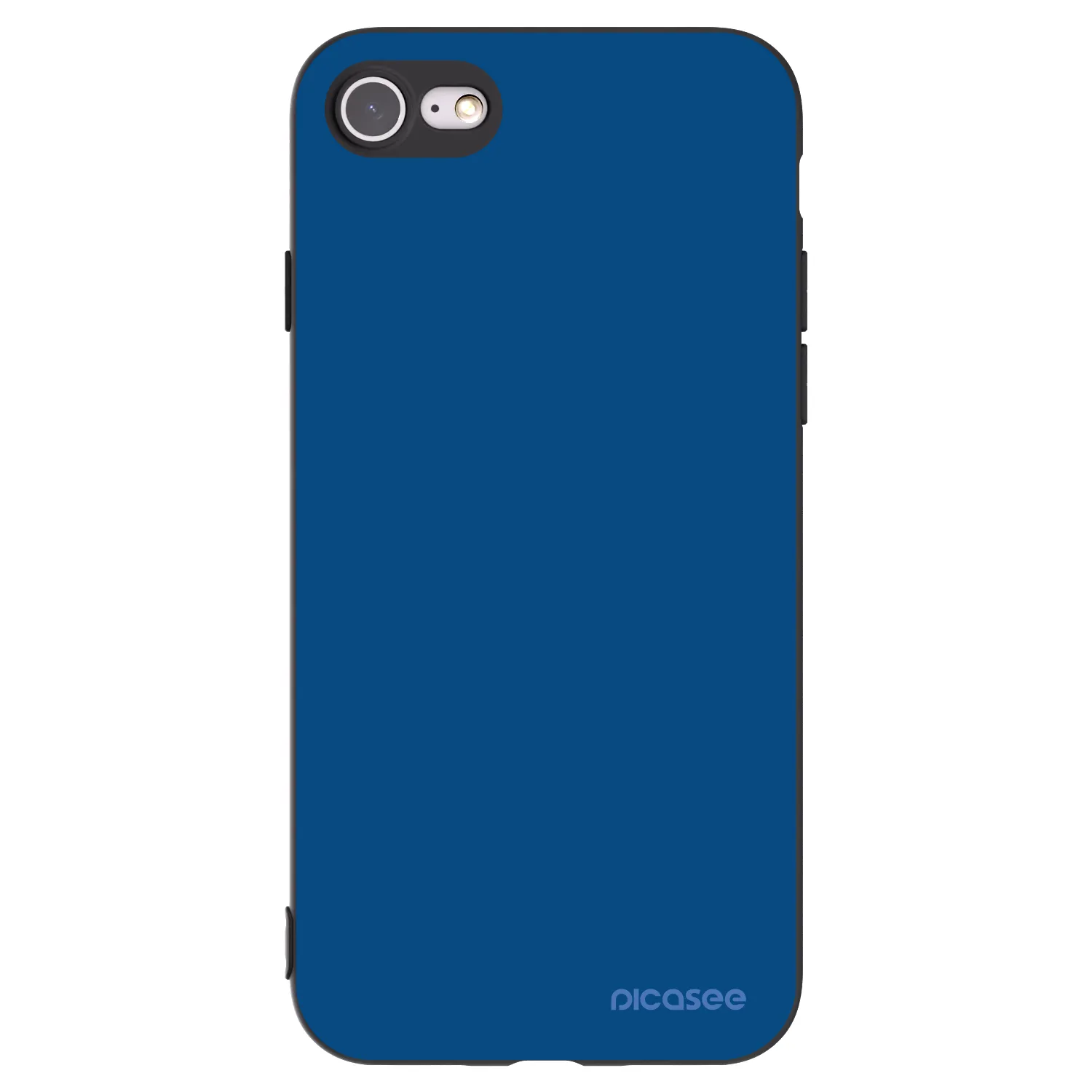 Picasee silikonový černý obal pro Apple iPhone 7 - Navy Blue