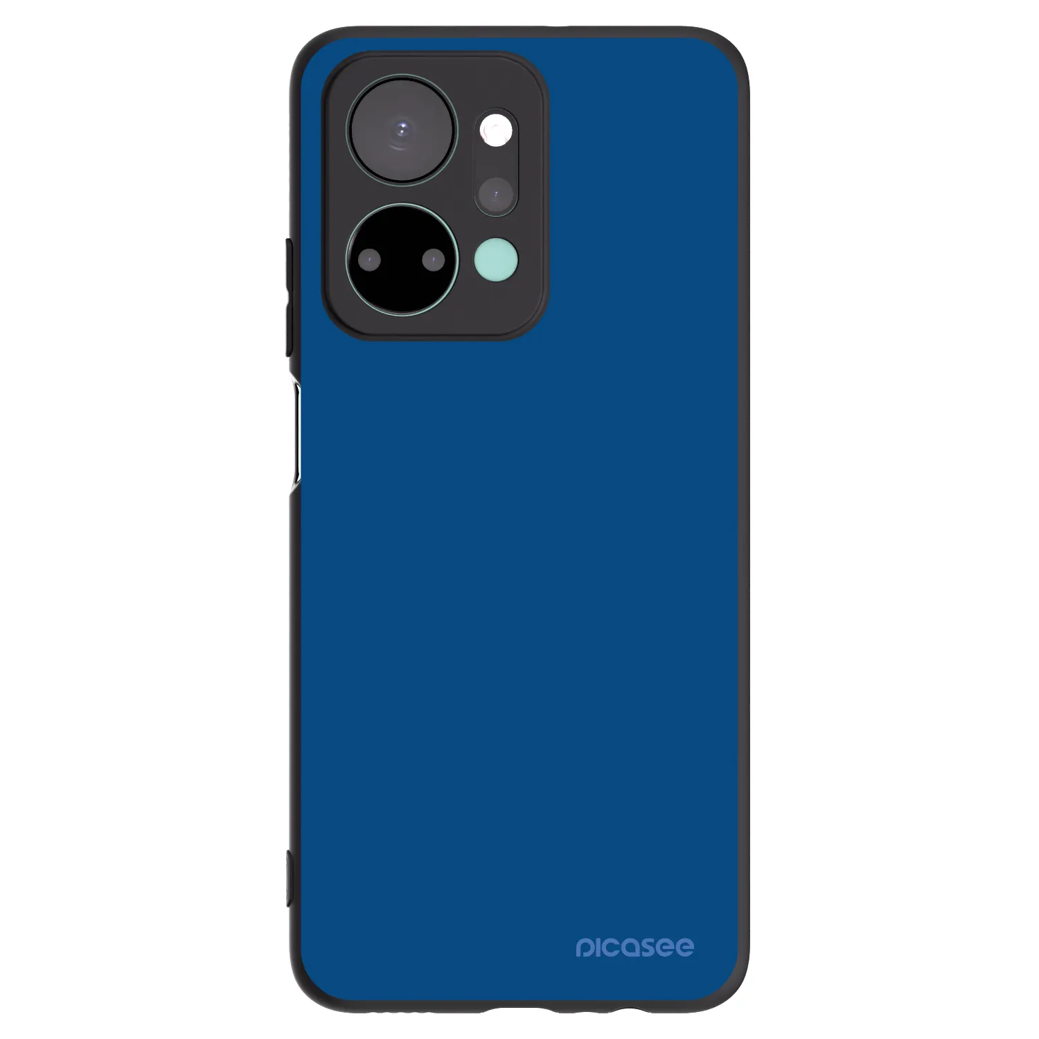 Picasee silikonový černý obal pro Honor X7a - Navy Blue