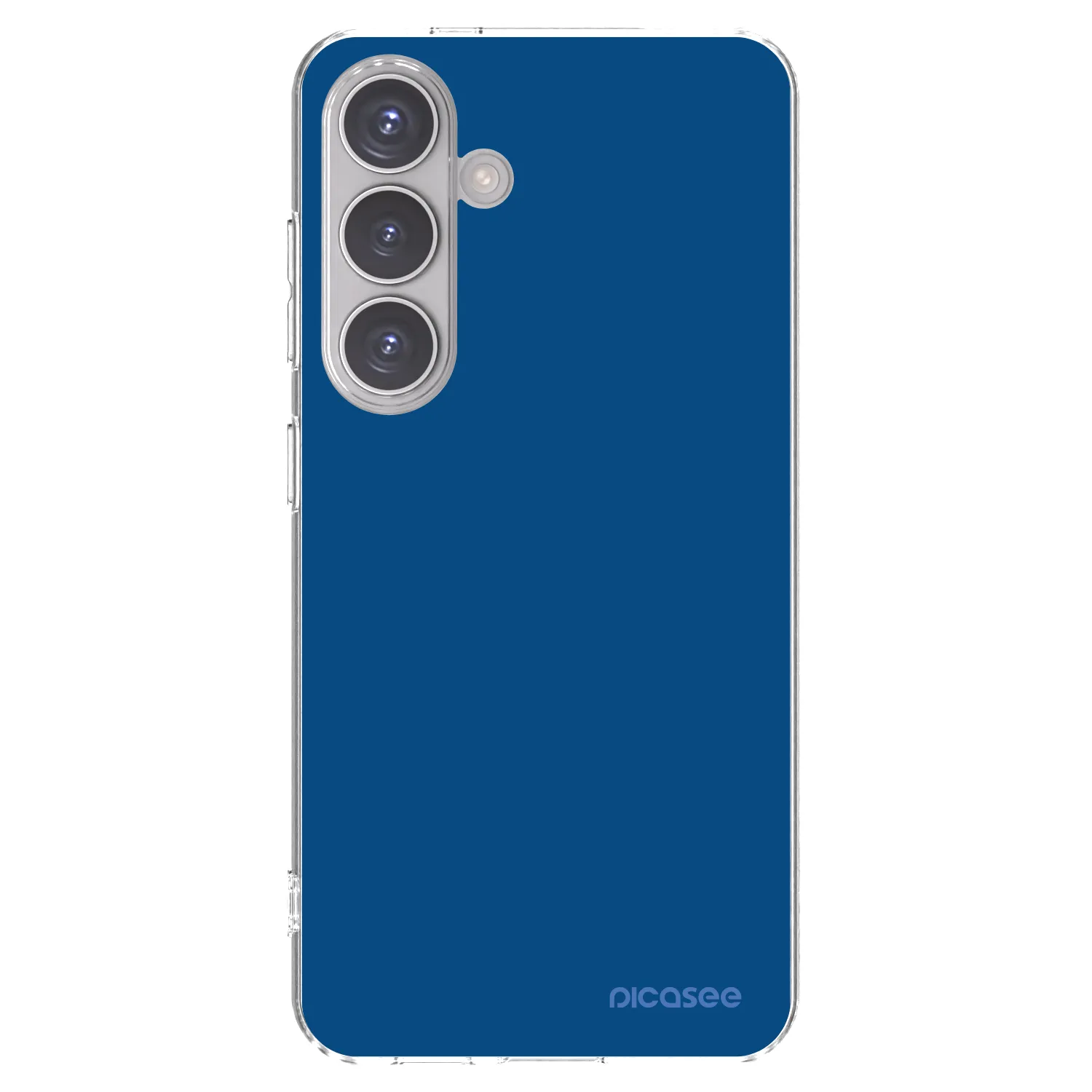 Picasee silikonový průhledný obal pro Samsung Galaxy S24 S921B 5G - Navy Blue