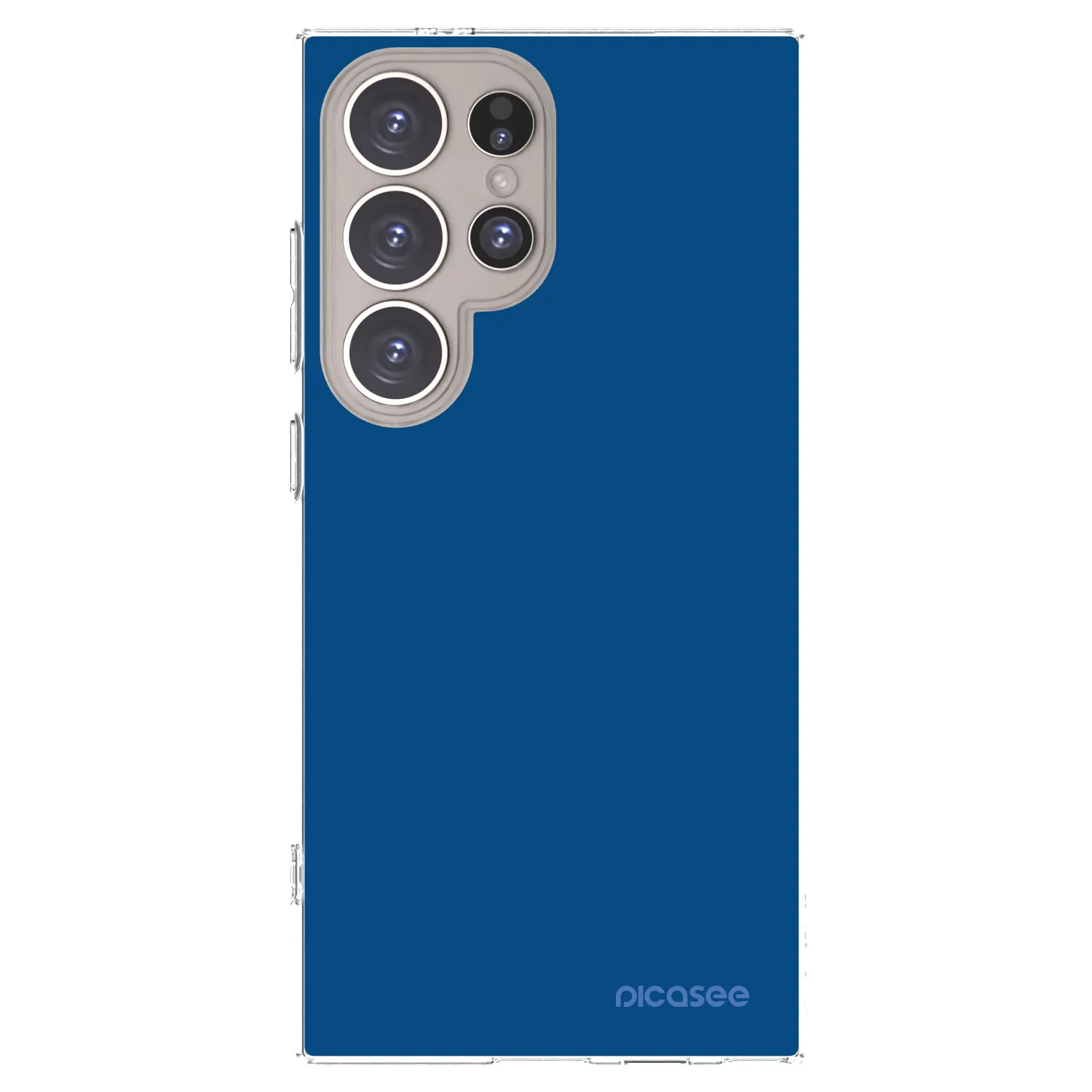 Picasee silikonový průhledný obal pro Samsung Galaxy S24 Ultra S928B 5G - Navy Blue