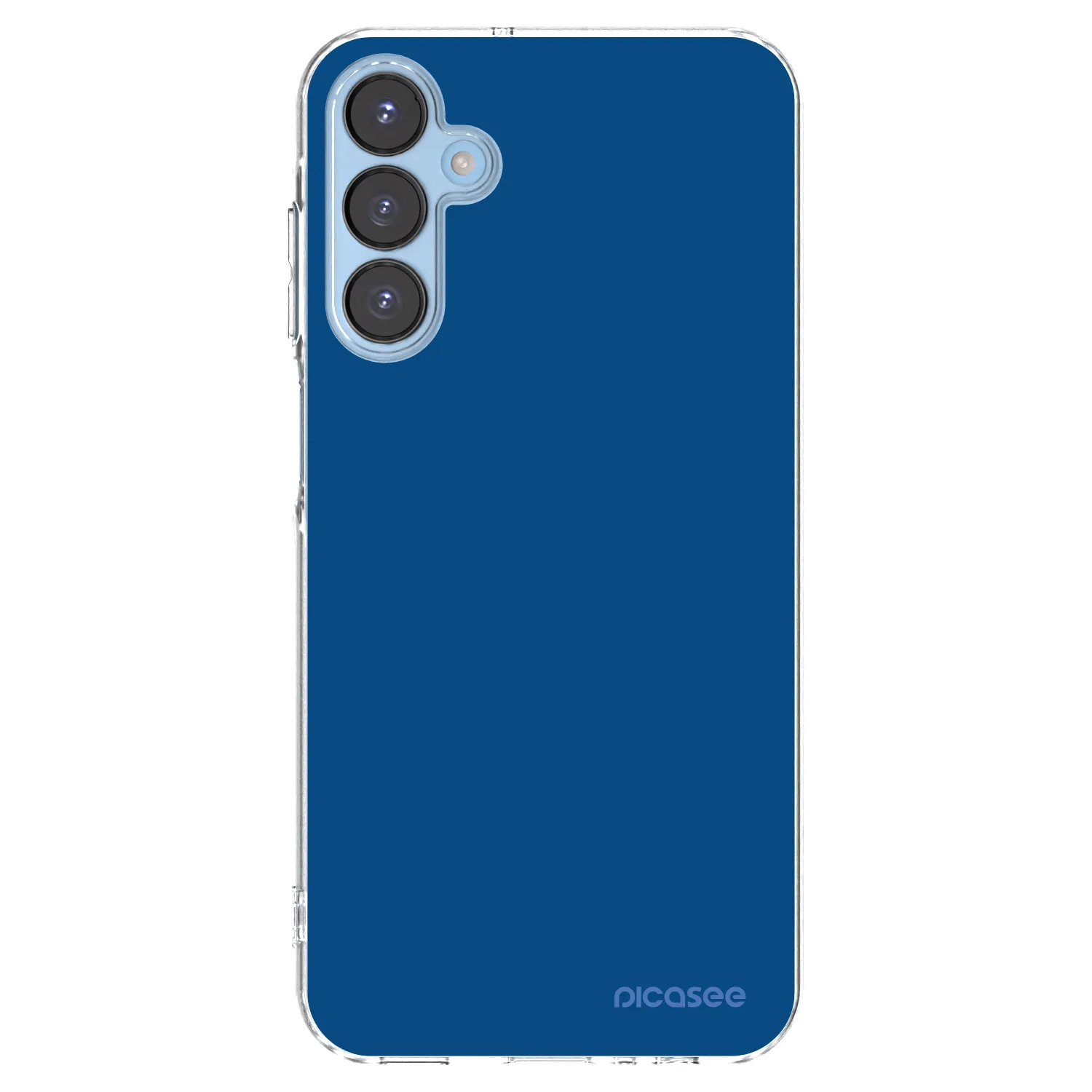 Picasee silikonový průhledný obal pro Samsung Galaxy A15 A156B 5G - Navy Blue
