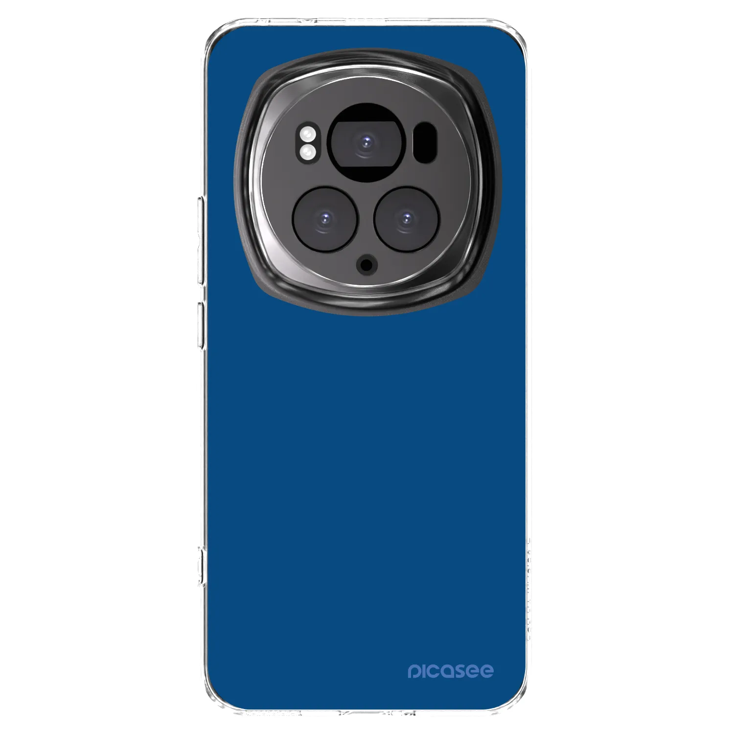 Picasee silikonový průhledný obal pro Honor Magic6 Pro - Navy Blue