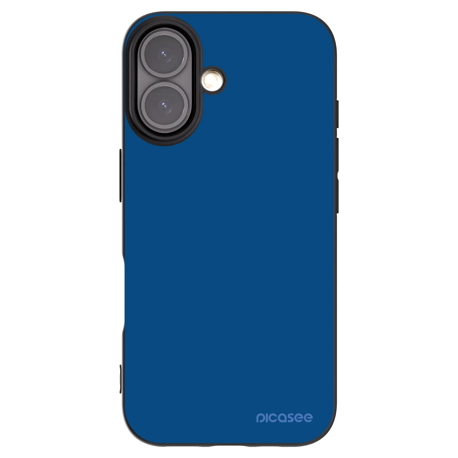 Picasee silikonový černý obal pro Apple iPhone 16 - Navy Blue