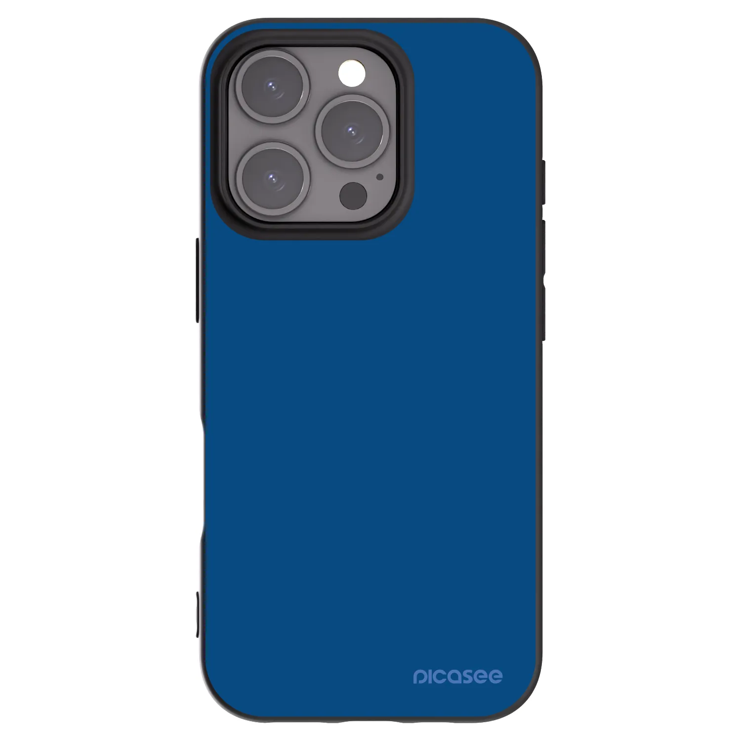 Picasee silikonový černý obal pro Apple iPhone 16 Pro - Navy Blue