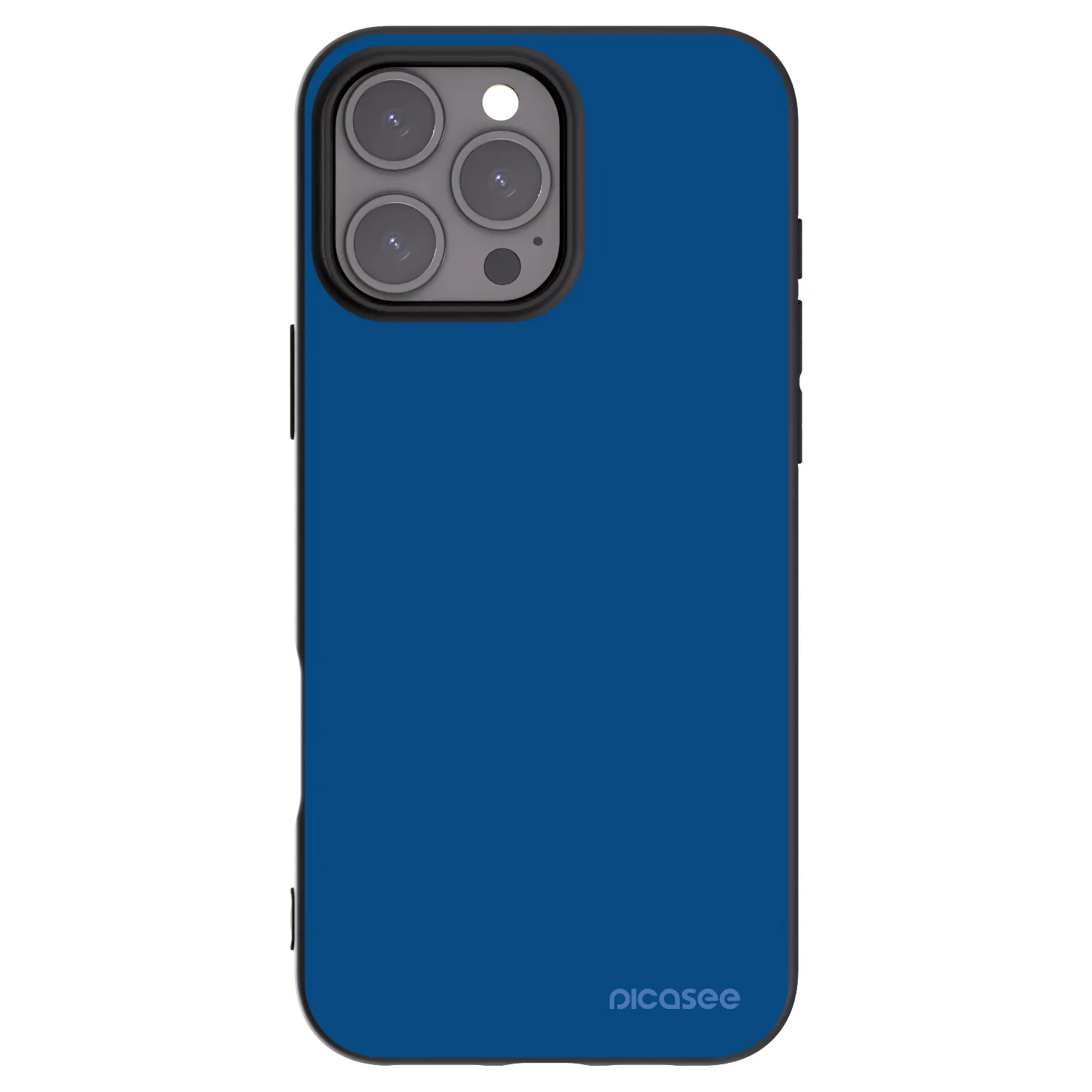 Picasee silikonový černý obal pro Apple iPhone 16 Pro Max - Navy Blue