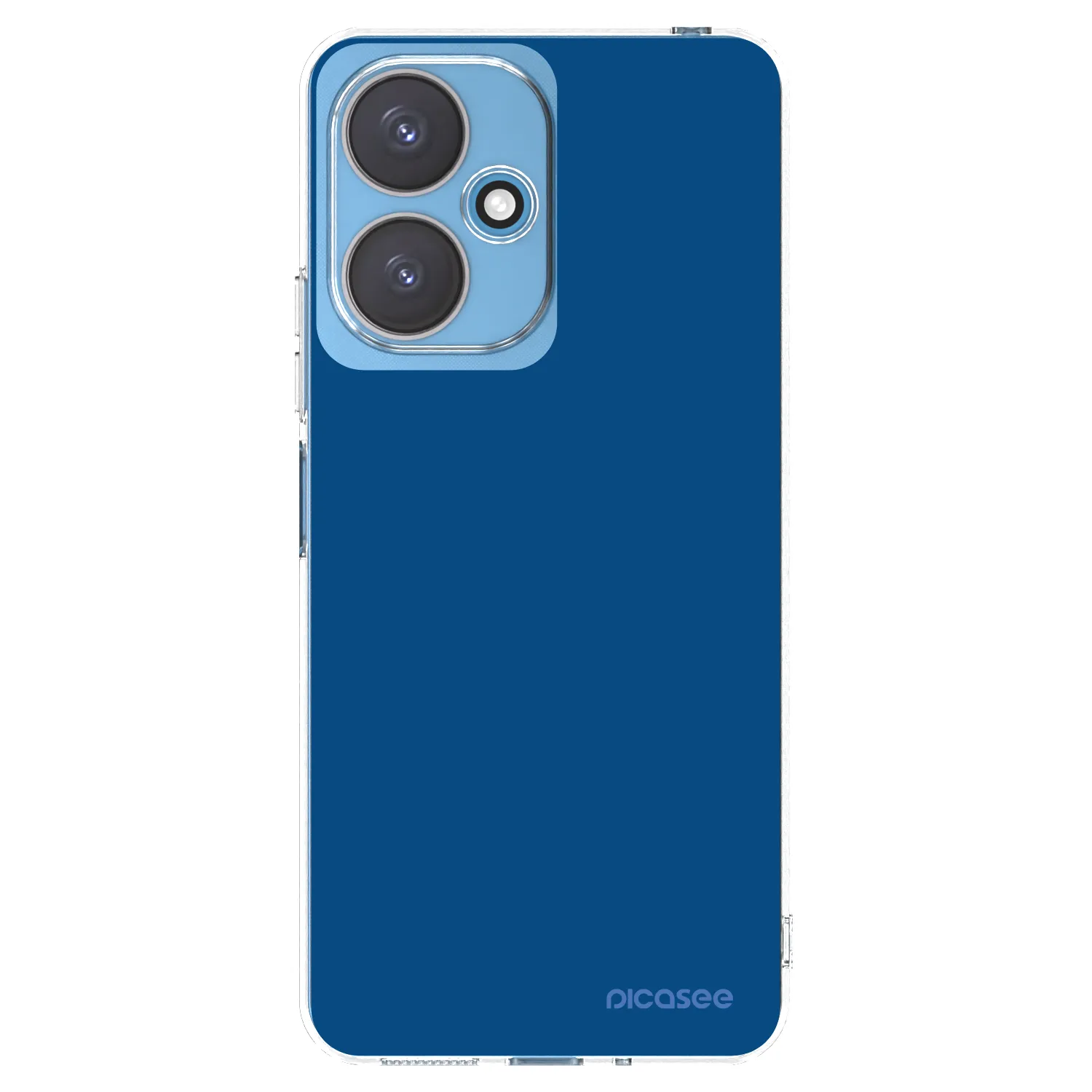 Picasee silikonový průhledný obal pro Xiaomi Redmi 13C 5G - Navy Blue