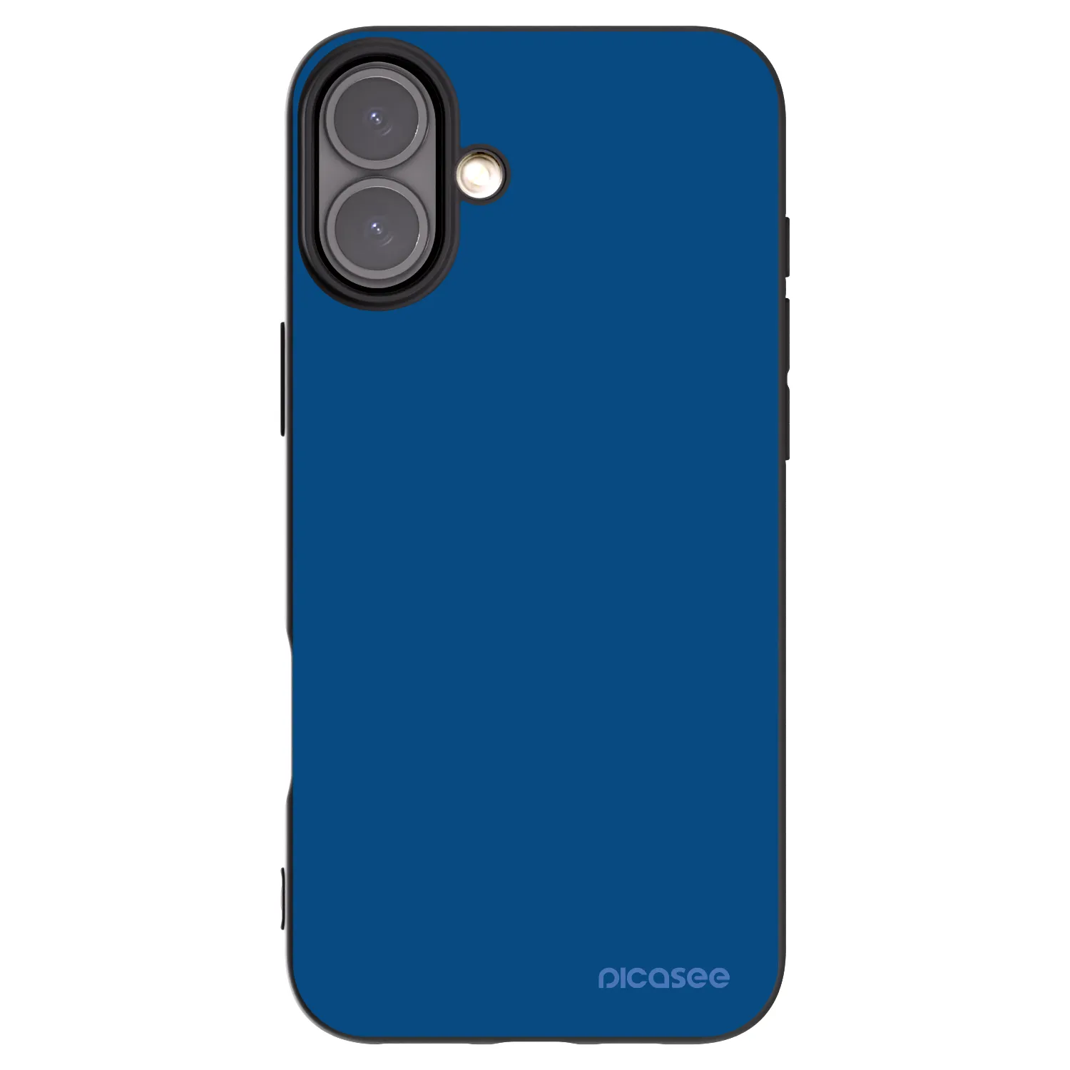 Picasee silikonový černý obal pro Apple iPhone 16 Plus - Navy Blue