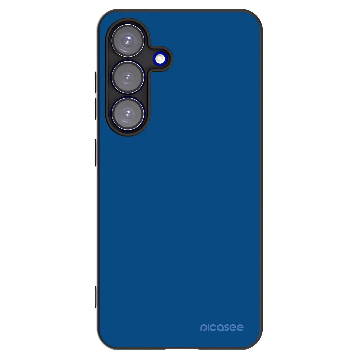 Picasee silikonový černý obal pro Samsung Galaxy S25 5G - Navy Blue