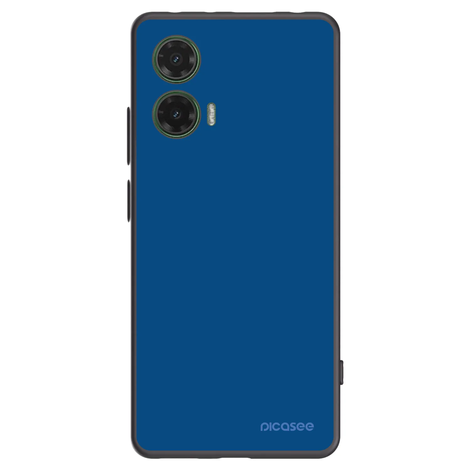 Picasee silikonový černý obal pro Motorola Moto G35 5G - Navy Blue