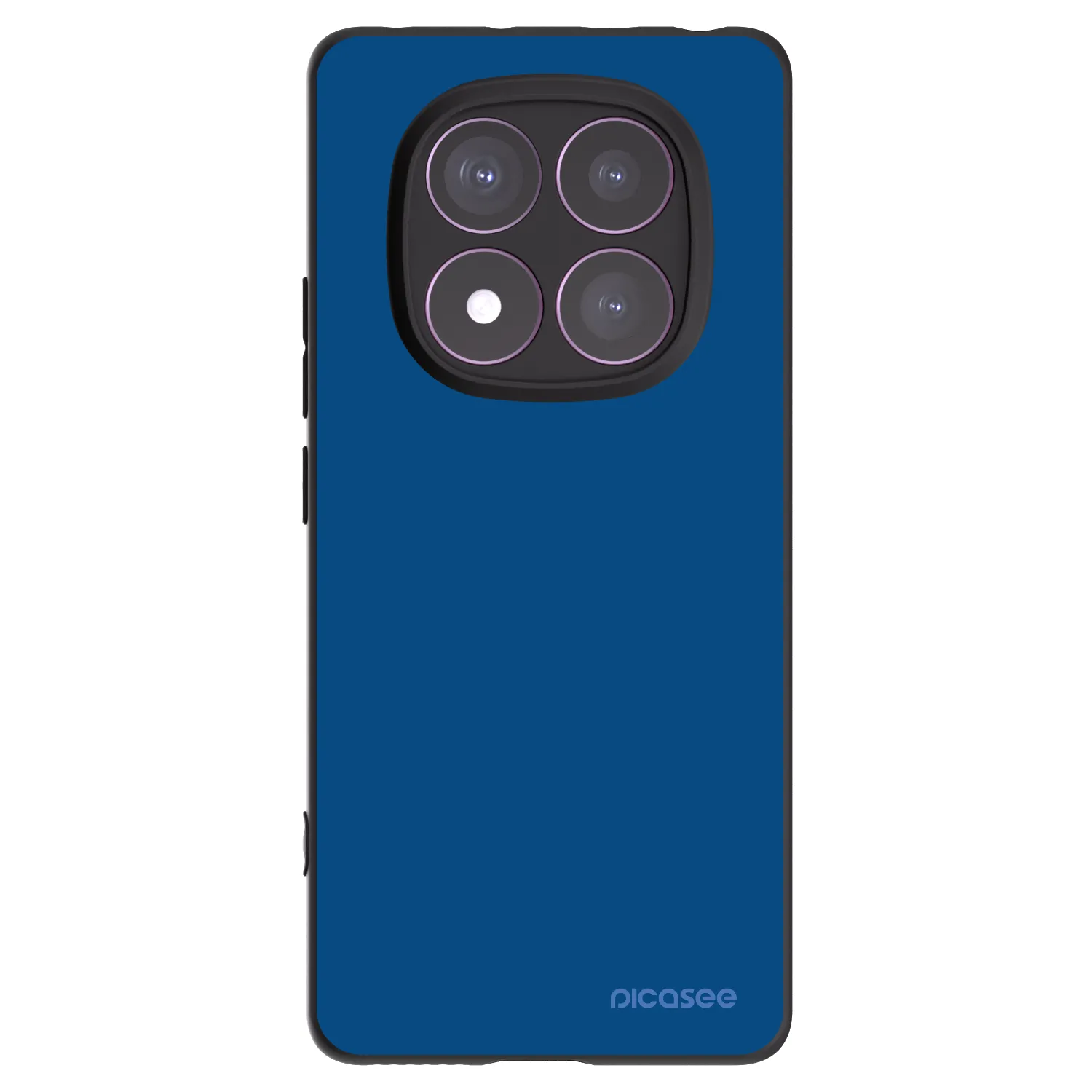 Picasee silikonový černý obal pro Xiaomi Redmi Note 14 Pro 4G - Navy Blue