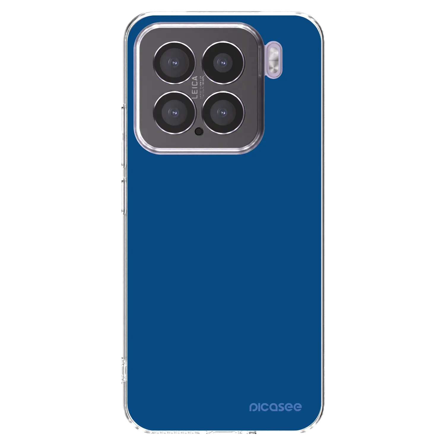 Picasee silikonový průhledný obal pro Xiaomi 15 - Navy Blue