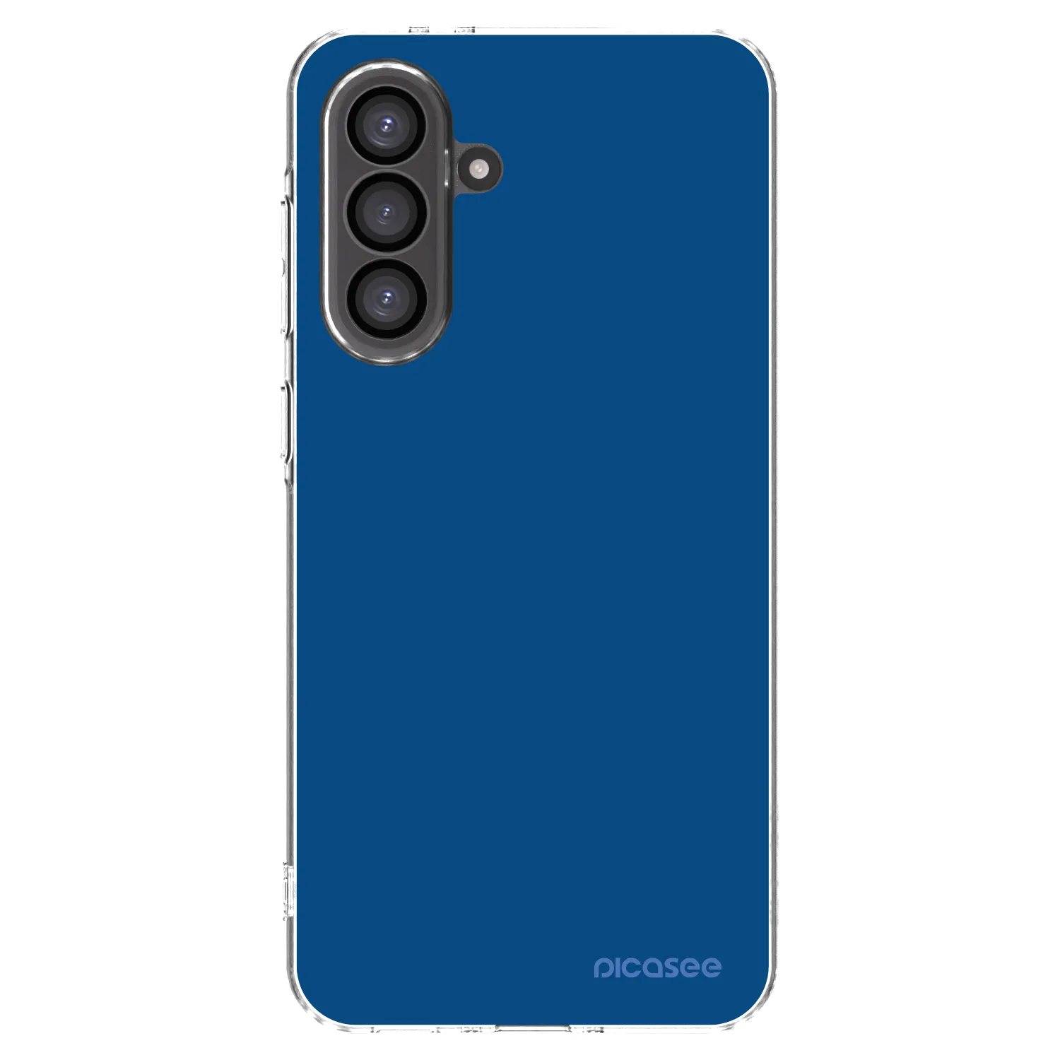 Picasee silikonový průhledný obal pro Samsung Galaxy A56 5G A566B - Navy Blue
