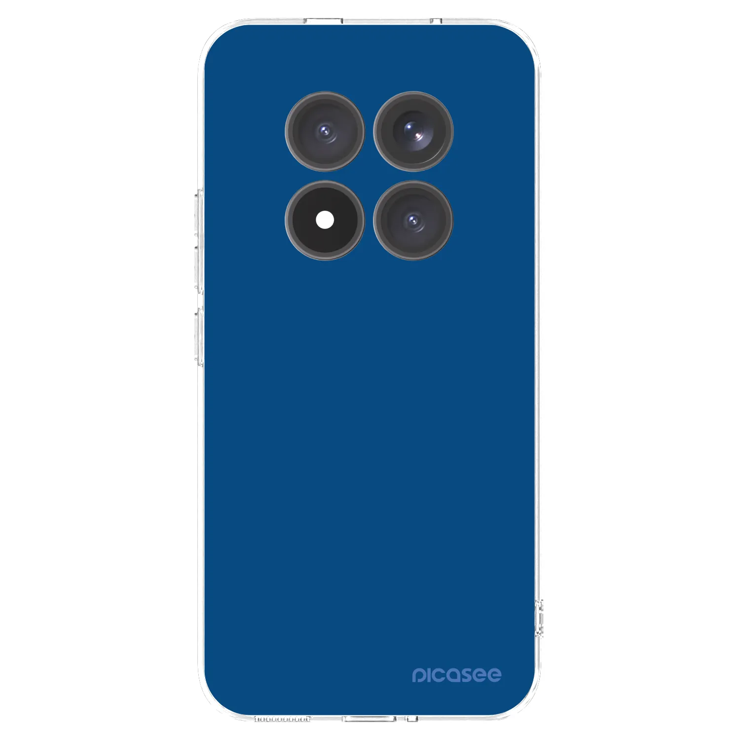 Picasee silikonový průhledný obal pro Xiaomi Redmi Note 15 Pro+ - Navy Blue