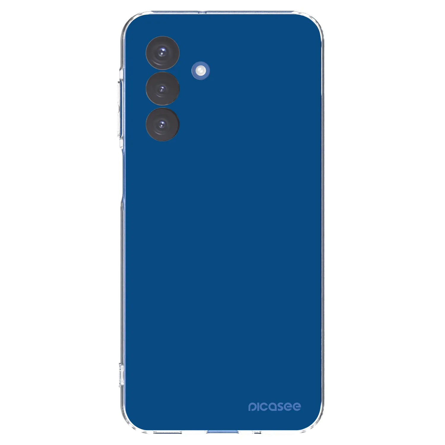 Picasee silikonový průhledný obal pro Samsung Galaxy A17 5G - Navy Blue