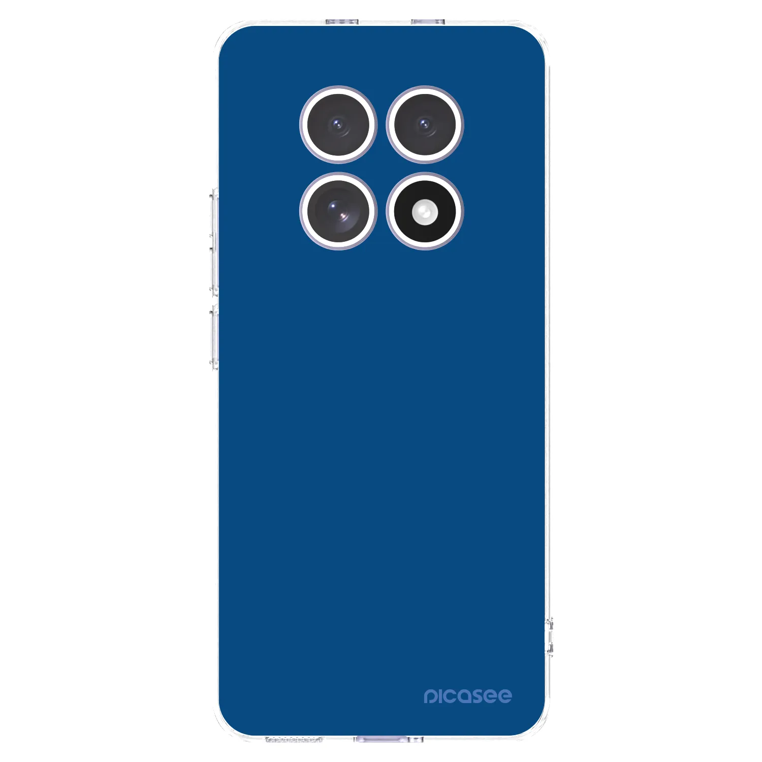 Picasee silikonový průhledný obal pro Xiaomi Redmi Note 15 - Navy Blue