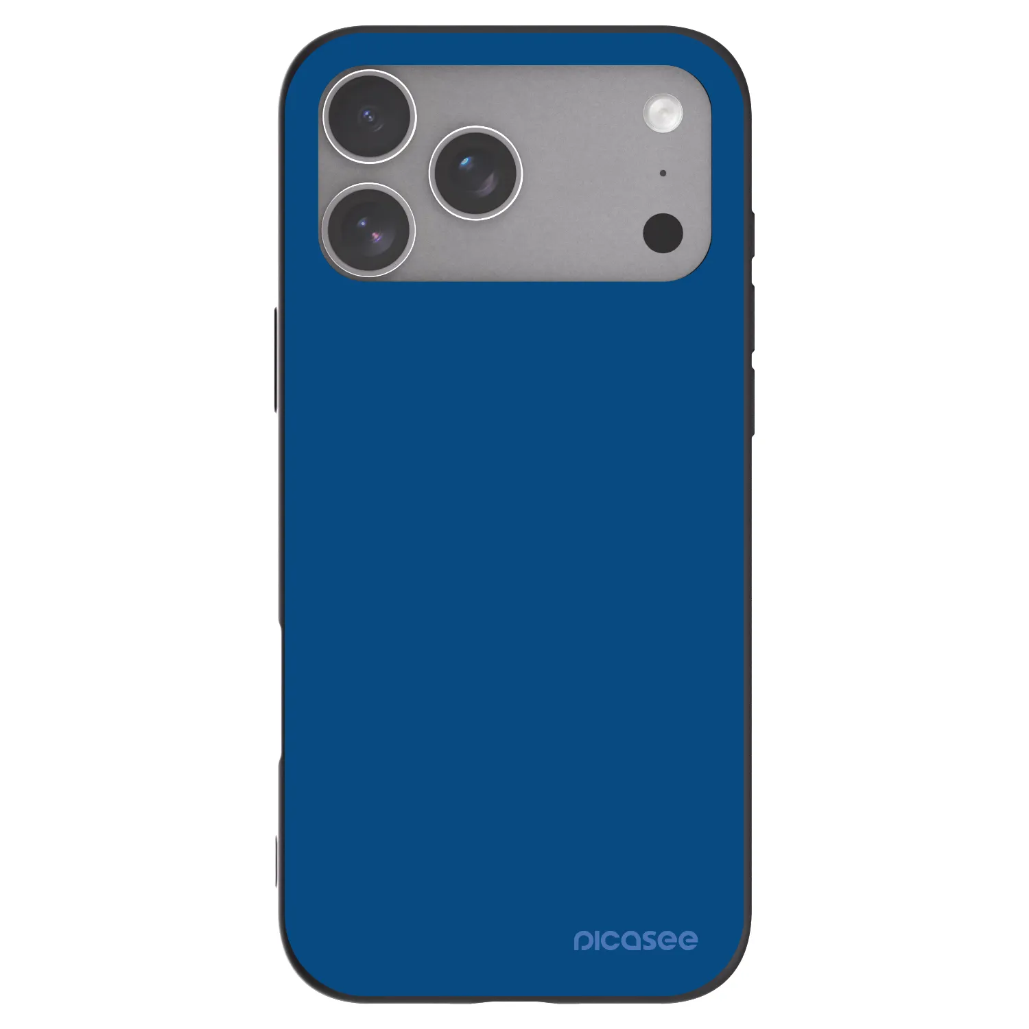 Picasee silikonový černý obal pro Apple iPhone 18 Pro Max - Navy Blue