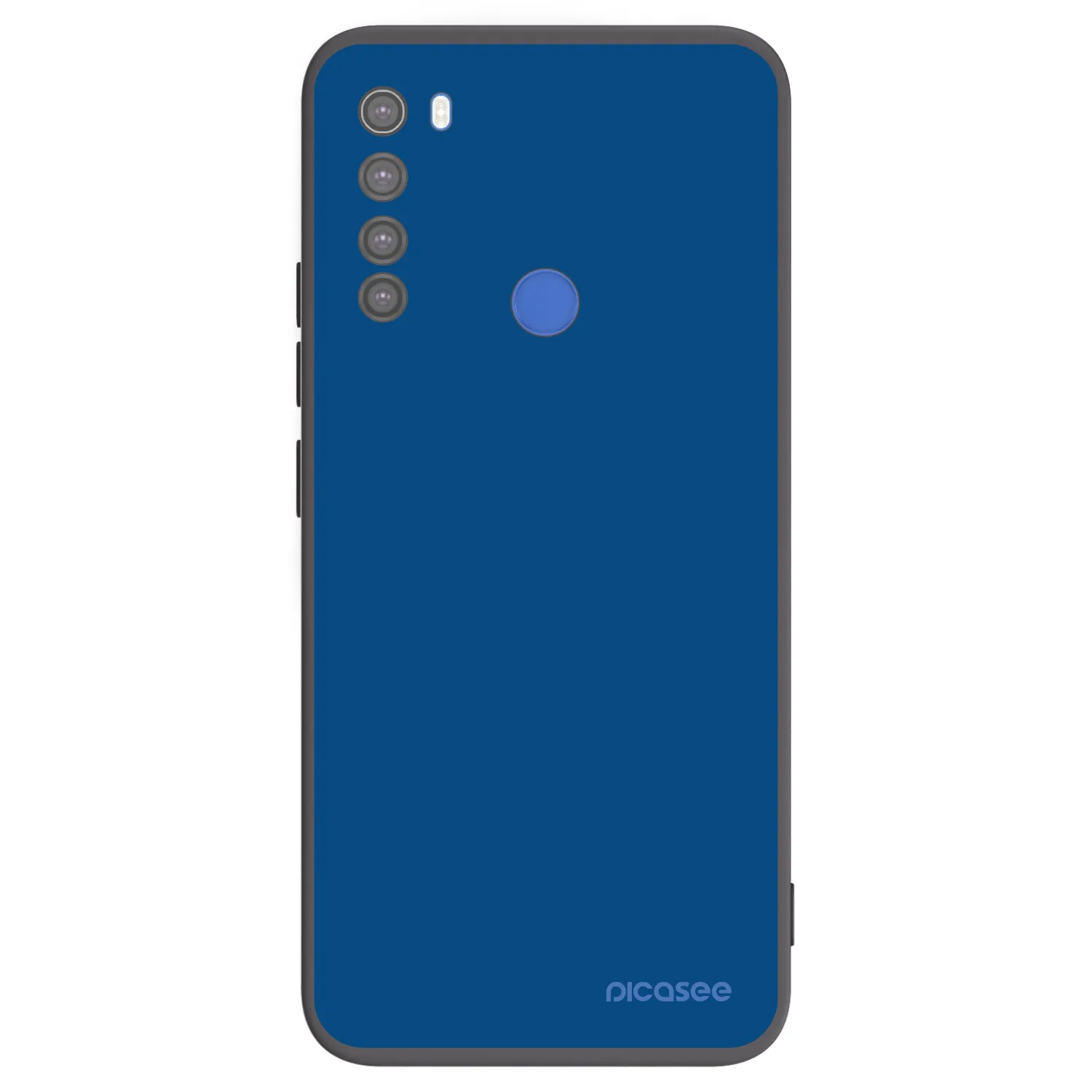 Picasee silikonový černý obal pro Xiaomi Redmi Note 8T - Navy Blue