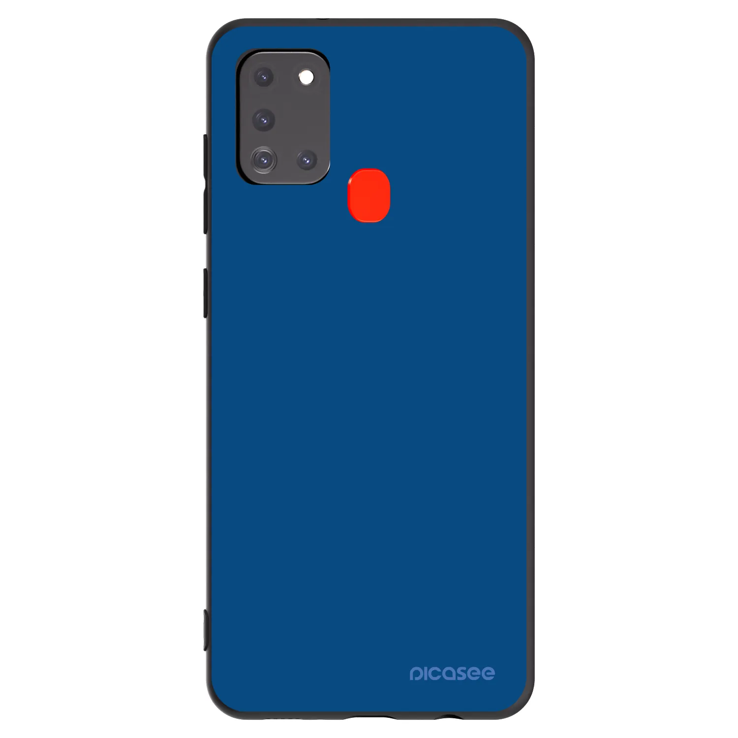 Picasee silikonový černý obal pro Samsung Galaxy A21s - Navy Blue