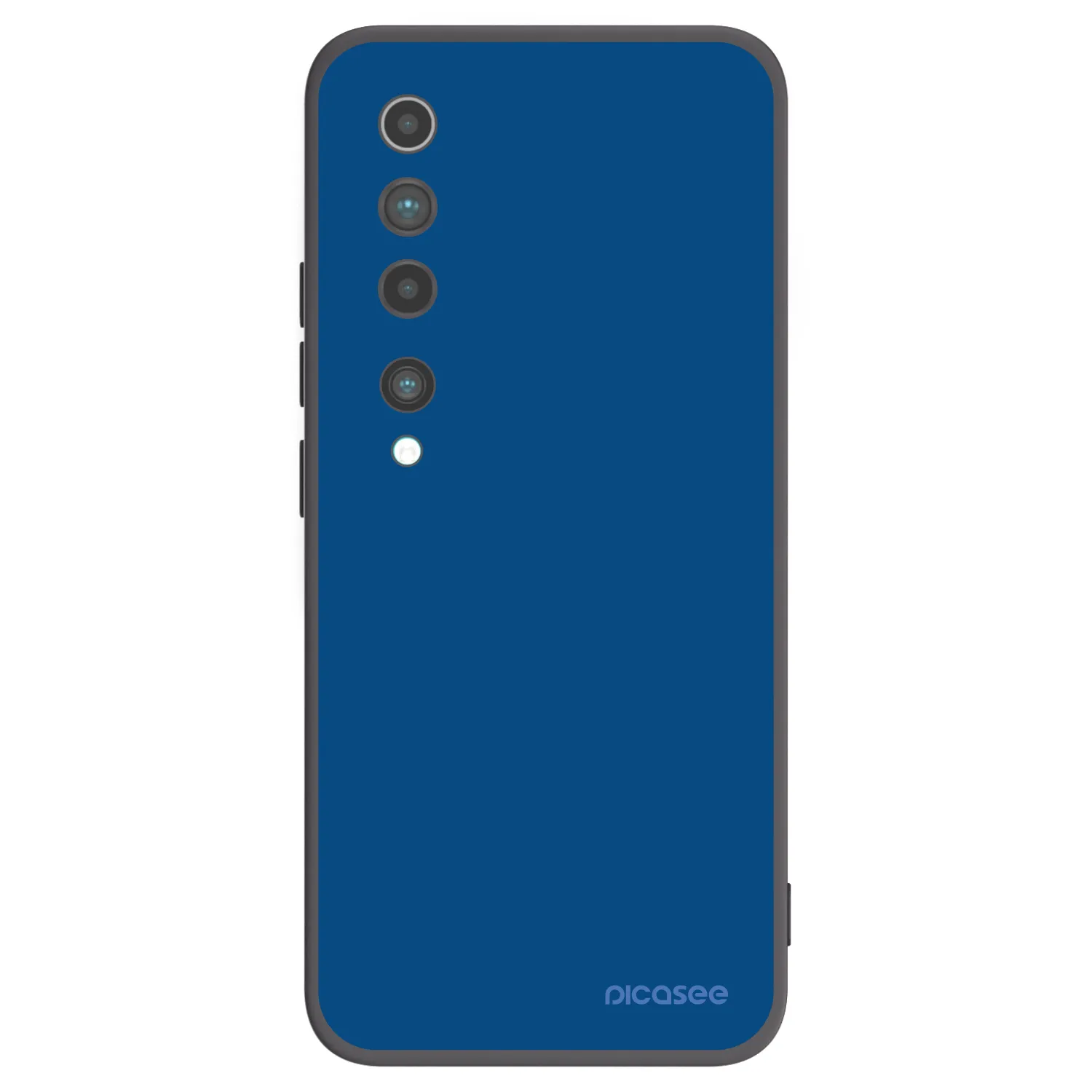 Picasee silikonový černý obal pro Xiaomi Mi 10 - Navy Blue