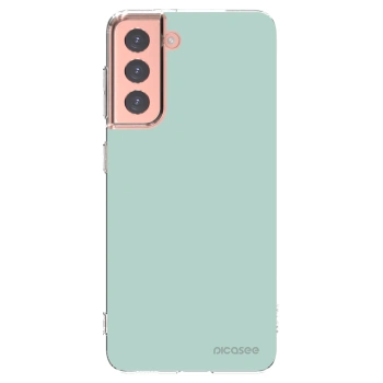 Picasee silikonový průhledný obal pro Samsung Galaxy S21 5G G991B - Pastel Charm