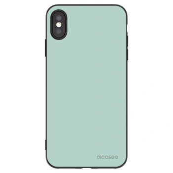 Picasee silikonový černý obal pro Apple iPhone XS Max - Pastel Charm