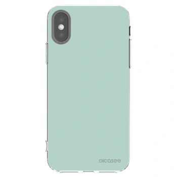 Picasee silikonový průhledný obal pro Apple iPhone X/XS - Pastel Charm