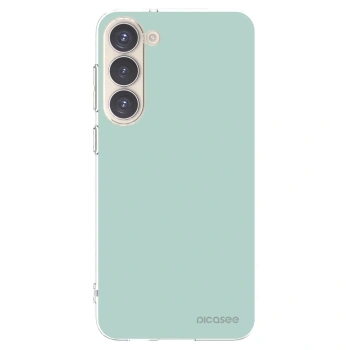 Picasee silikonový průhledný obal pro Samsung Galaxy S23+ 5G - Pastel Charm