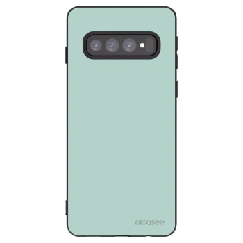 Picasee silikonový černý obal pro Samsung Galaxy S10 G973 - Pastel Charm