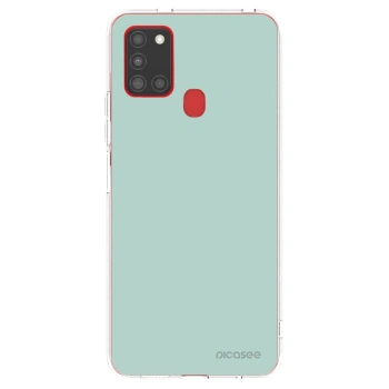 Picasee silikonový průhledný obal pro Samsung Galaxy A21s - Pastel Charm