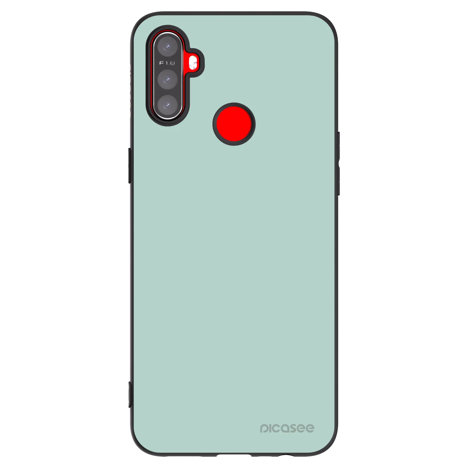 Picasee silikonový černý obal pro Realme C3 - Pastel Charm